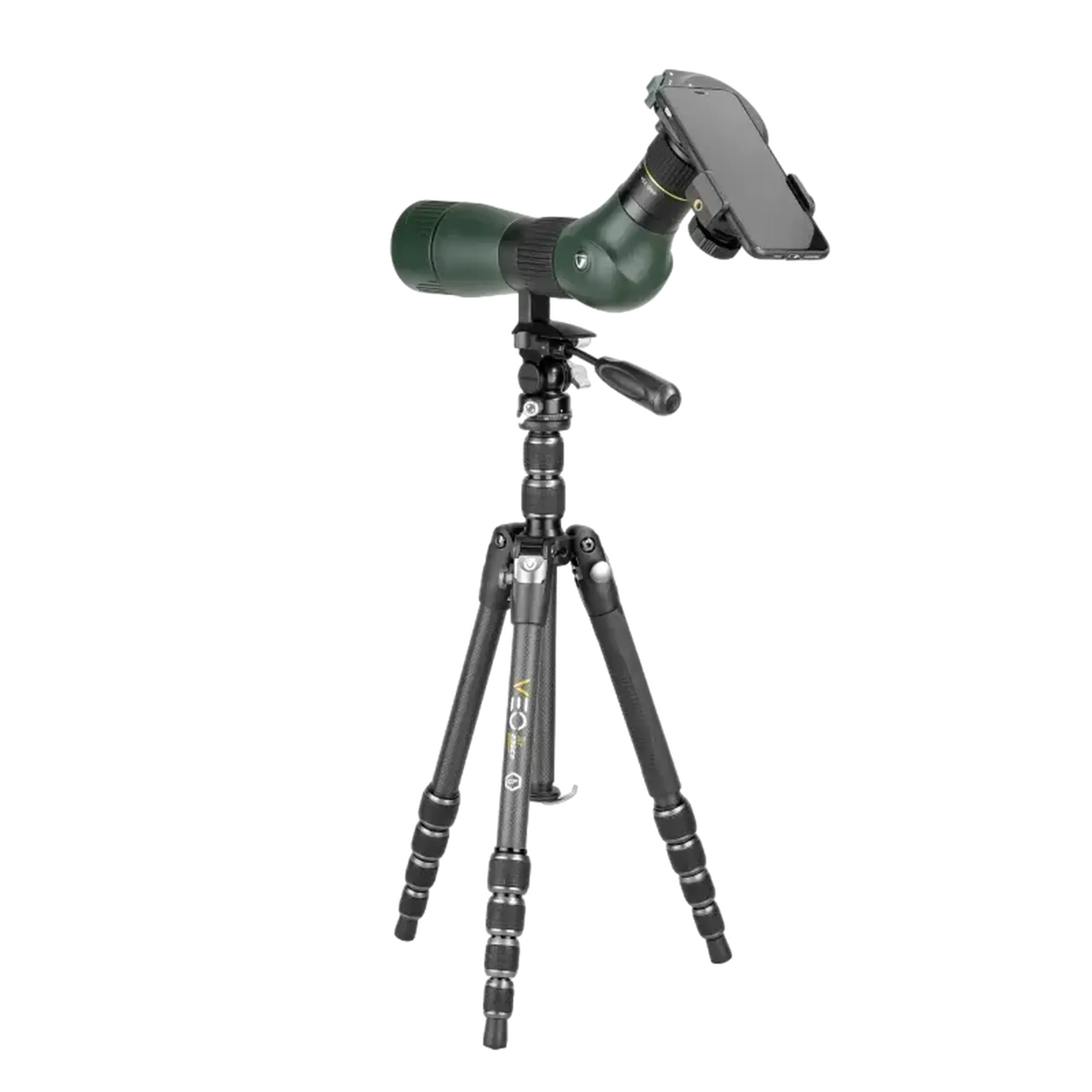 Trepied/Monopied Vanguard VEO3T 235CP, Carbon, 5 secțiuni, VEO PH - 20 Pan Head