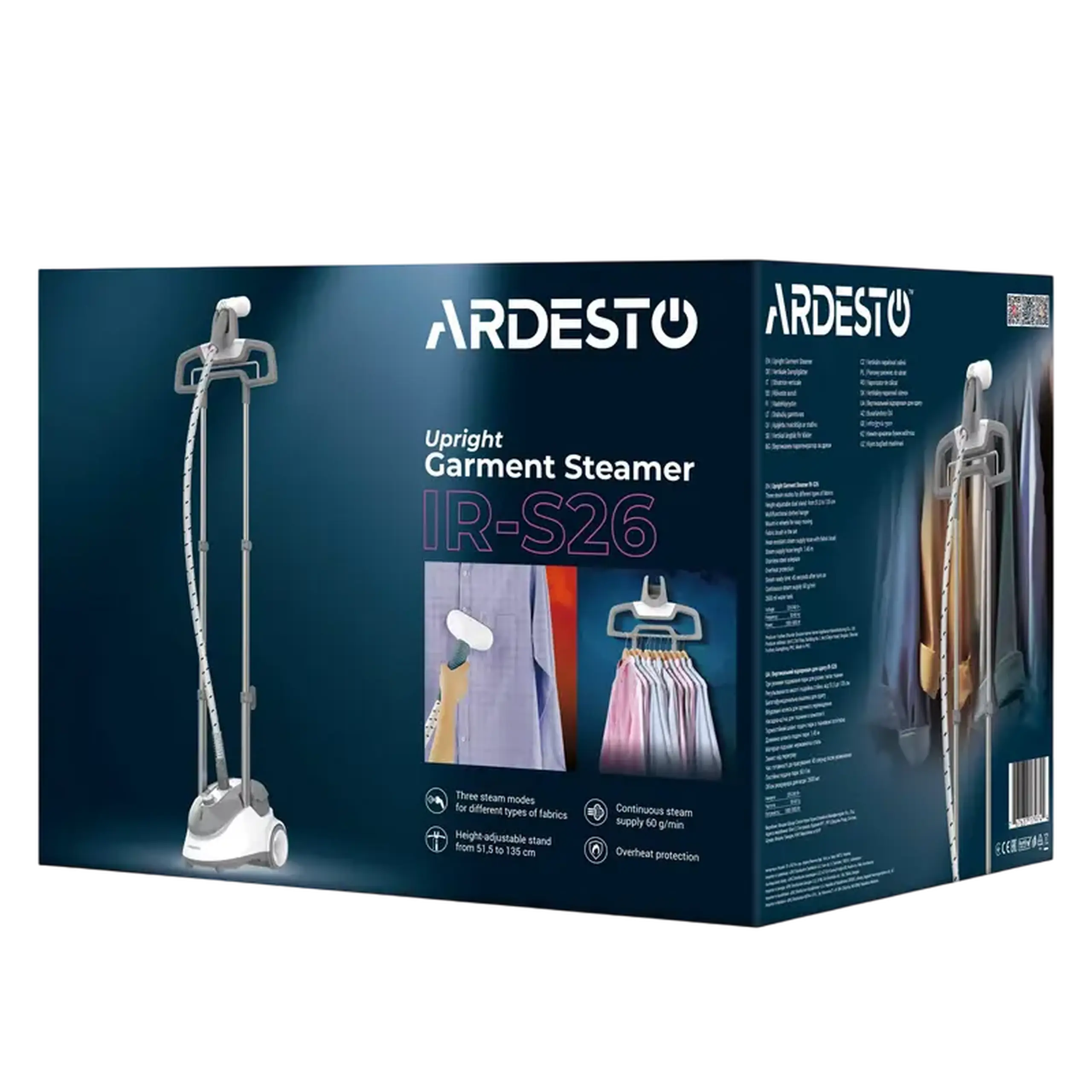 Aparat cu abur Ardesto IR - S26
