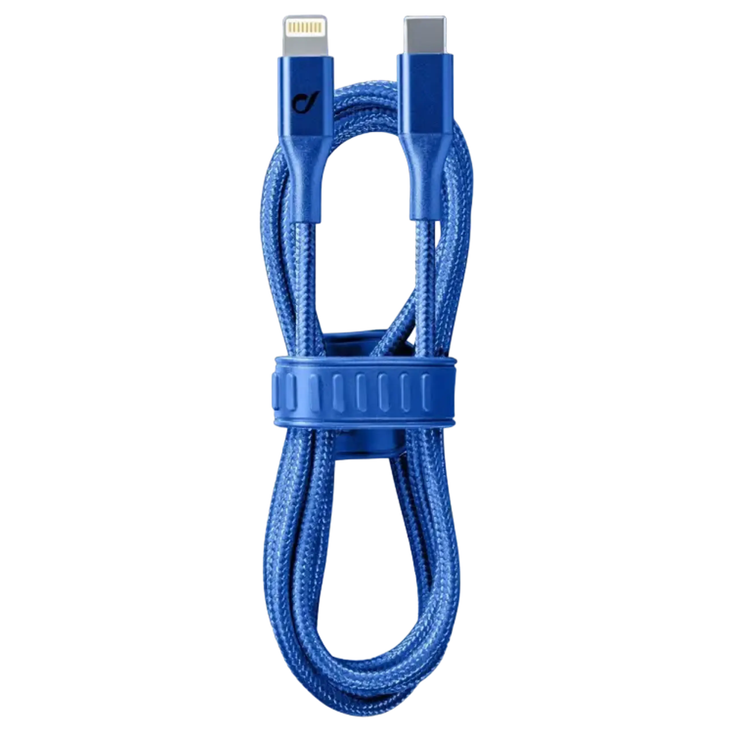 Cablu tip C la Lightning celular, bandă MFI, 1M, albastru