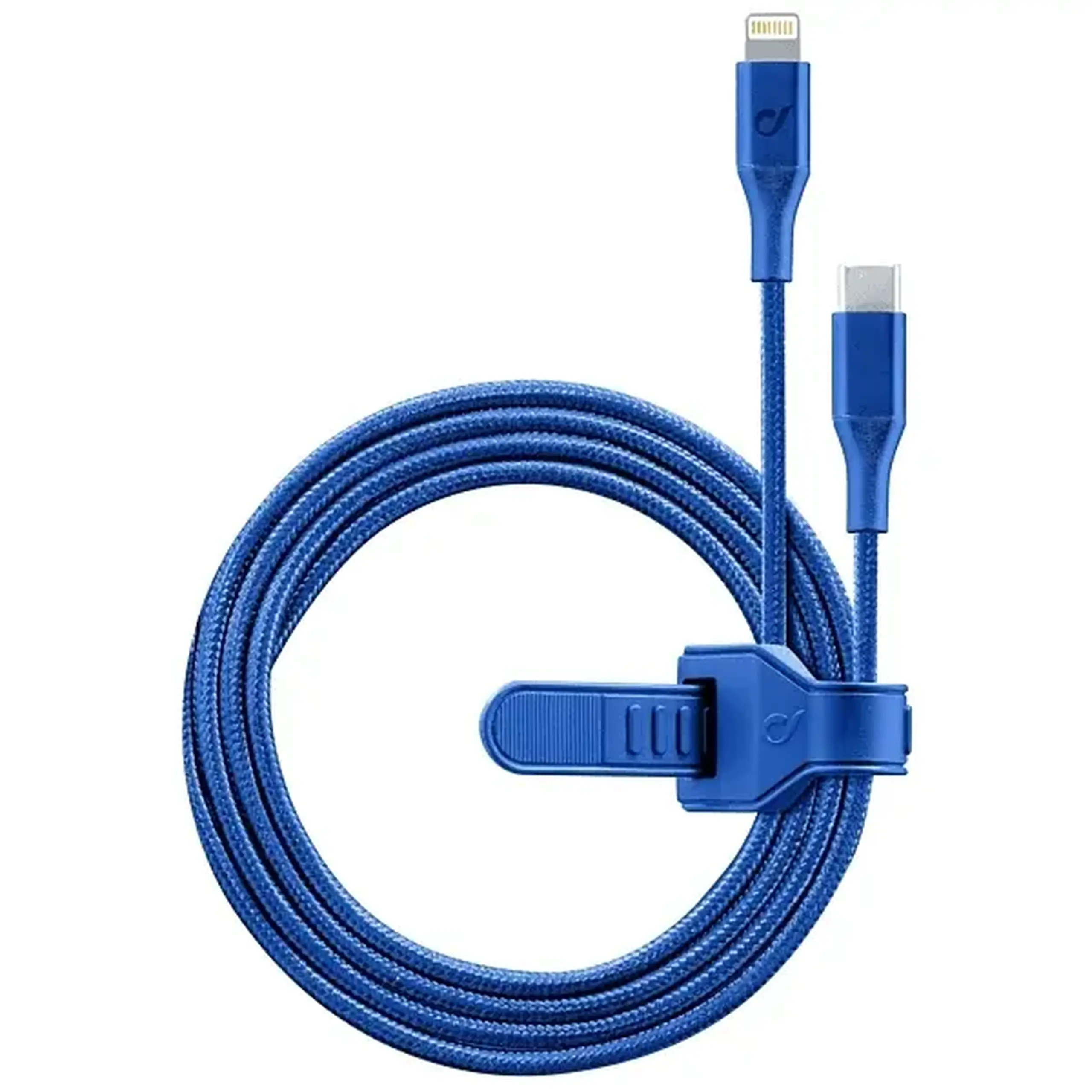 Cablu tip C la Lightning celular, bandă MFI, 1M, albastru