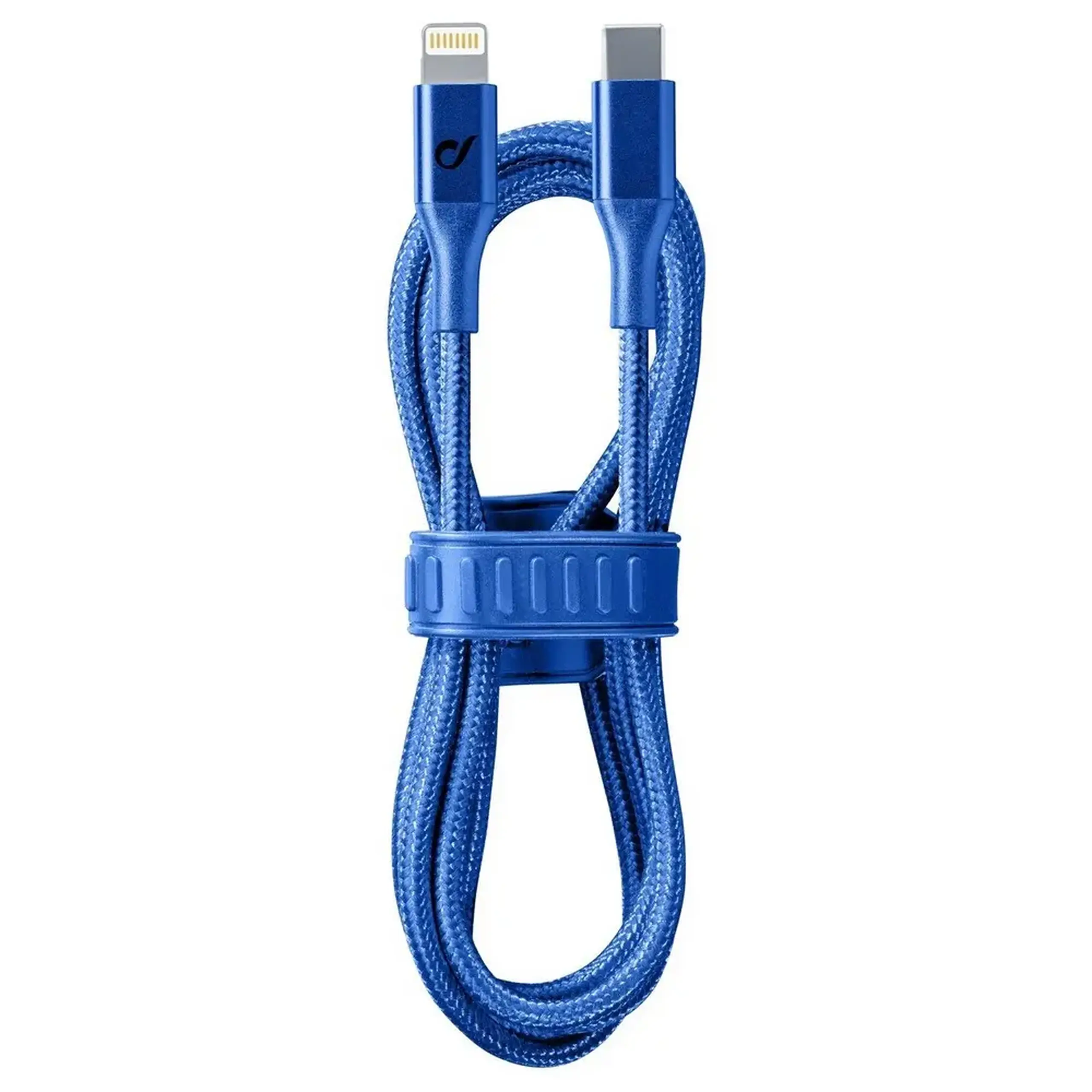 Cablu tip C la Lightning celular, bandă MFI, 1M, albastru