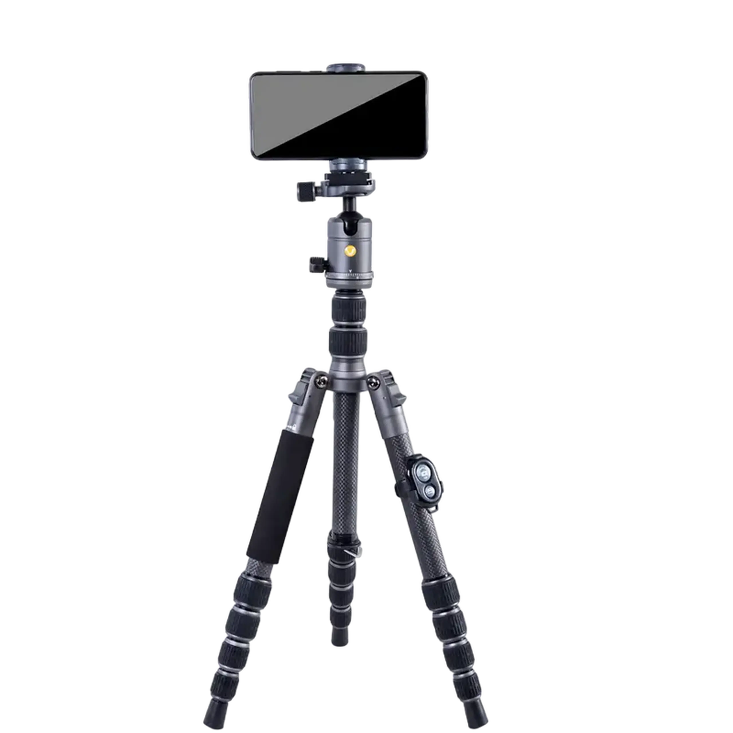 Trepied/Monopied Vanguard VEO3 GO 235CB, Carbon, 5 secțiuni, Cap bilă T - 50, adaptor pentru smartphone, BT