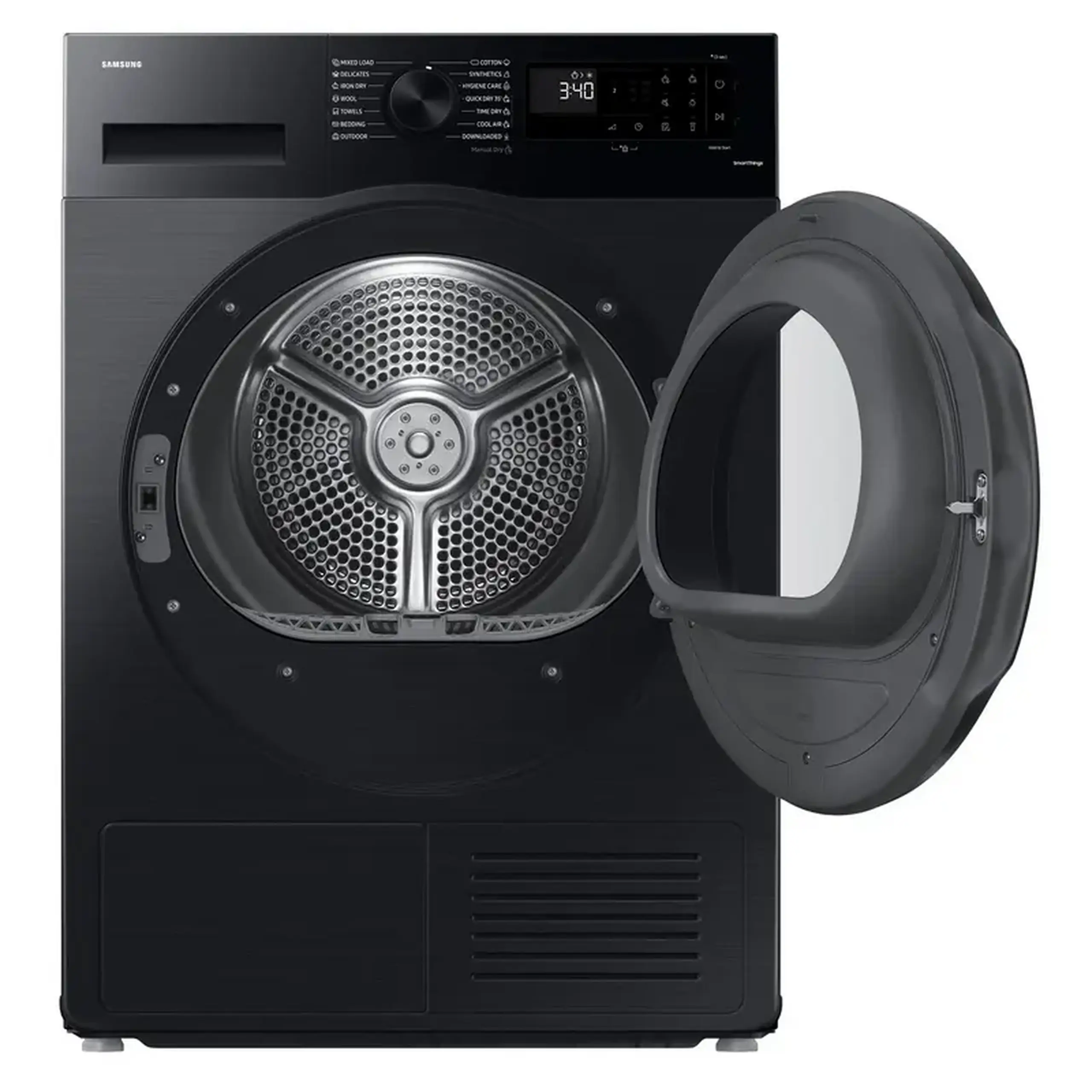 Uscător de rufe Samsung DV90CGC2A0ABUA, 9kg, Negru