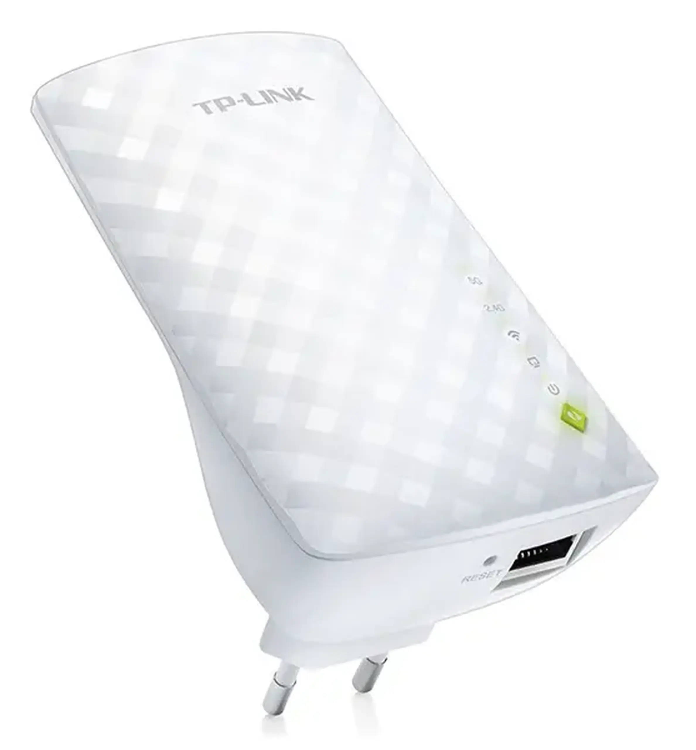 Wi - Fi AC Dual Band Range Extender/Punt de acces TP - LINK „RE200”, 750Mbps, Mesh, mufă de alimentare integrată