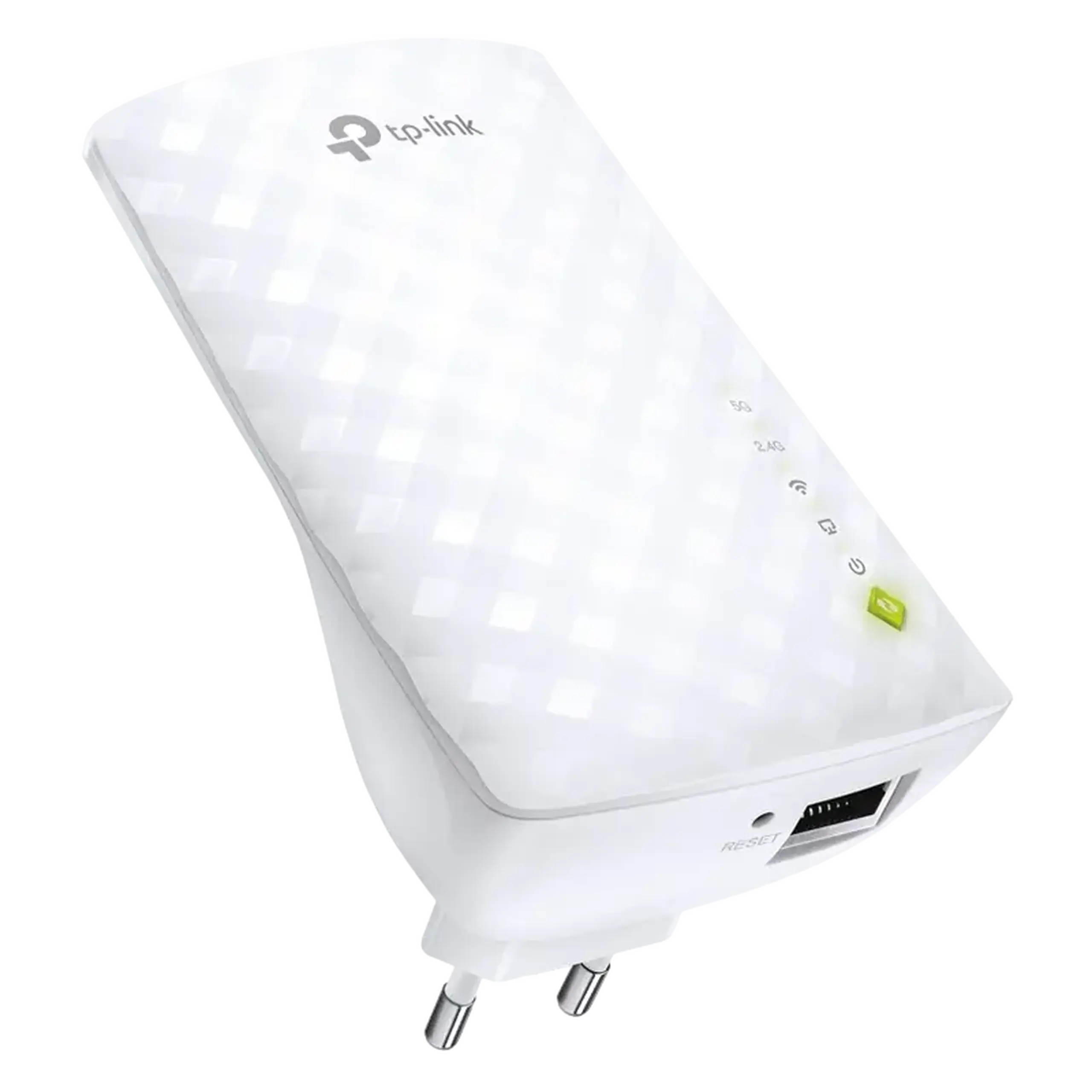 Wi - Fi AC Dual Band Range Extender/Punt de acces TP - LINK „RE200”, 750Mbps, Mesh, mufă de alimentare integrată