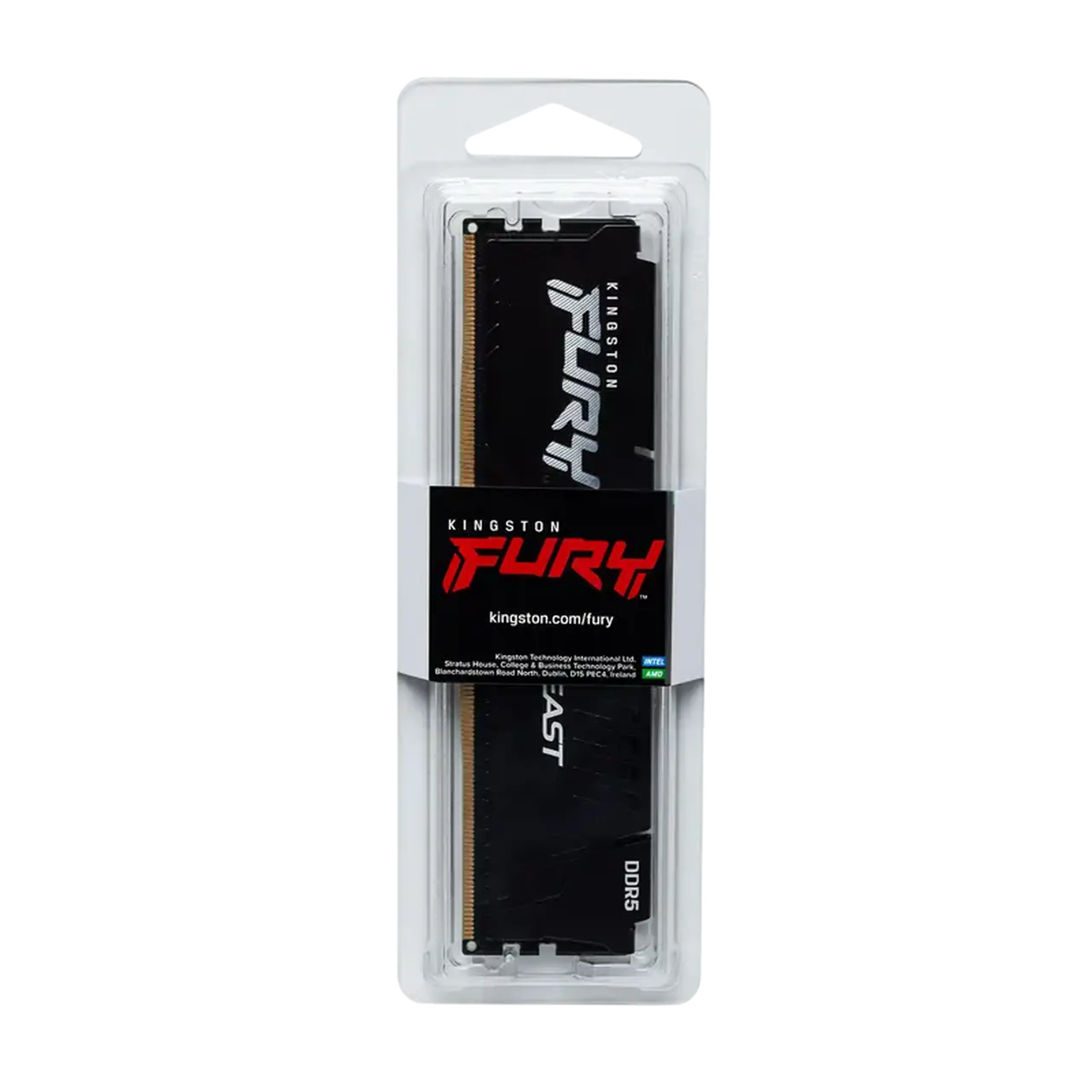 Memorie RAM Kingston FURY Beast, DDR5 SDRAM, 6000 MHz, 8GB, KF560C36BBE-8