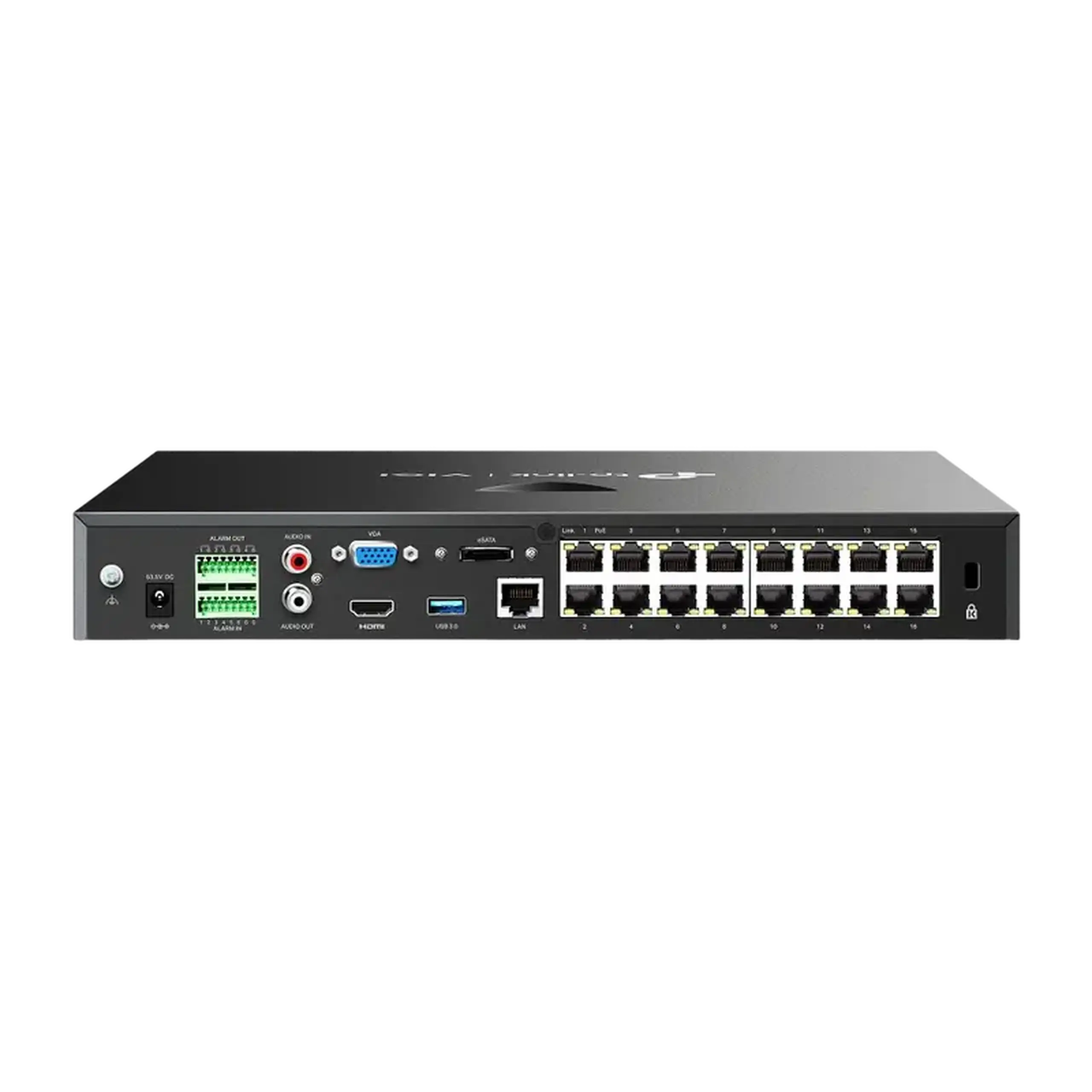 Înregistrator video TP-LINK VIGI NVR2016H-16P, Negru