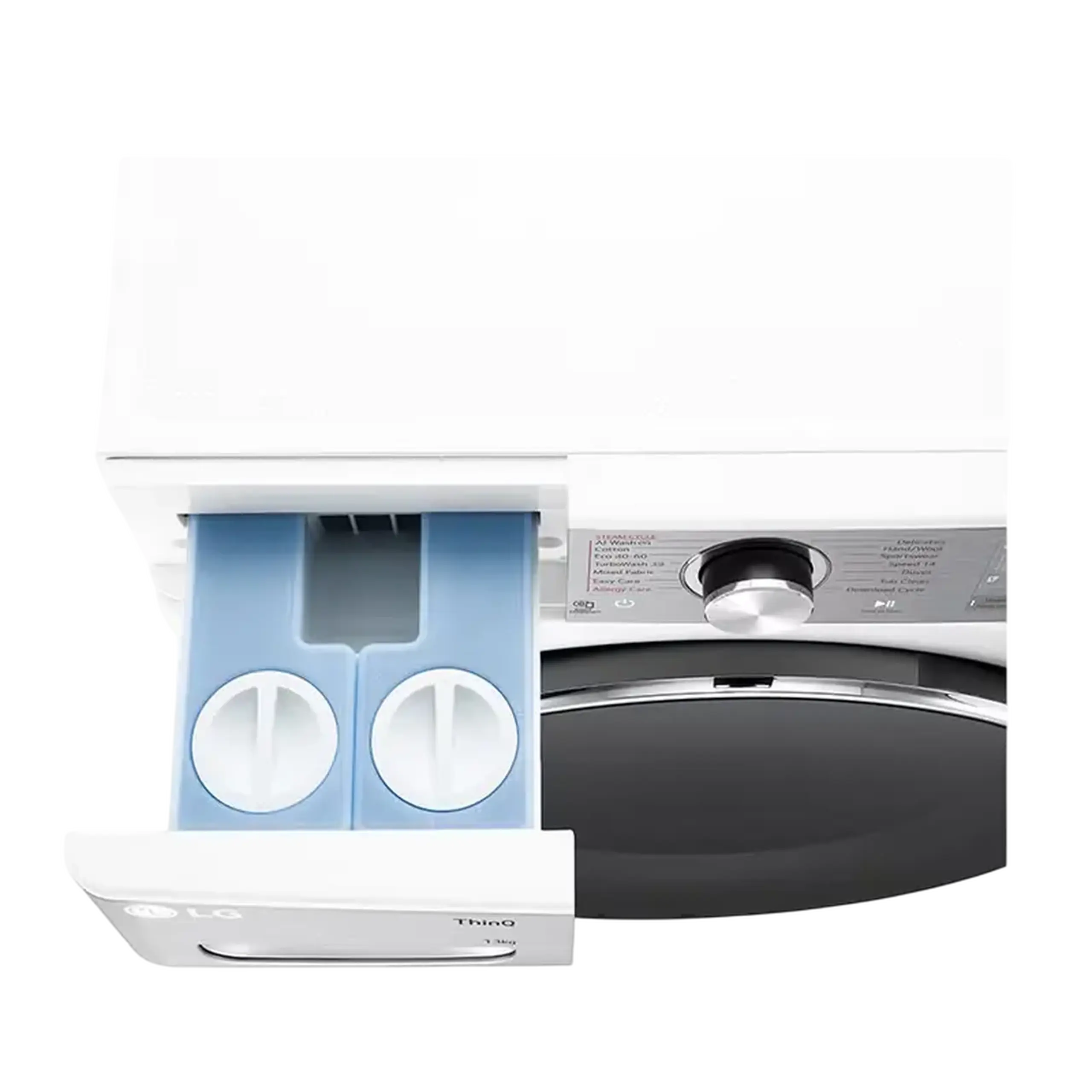 Mașină de spălat LG F4WR913P3WA, 13kg, Alb