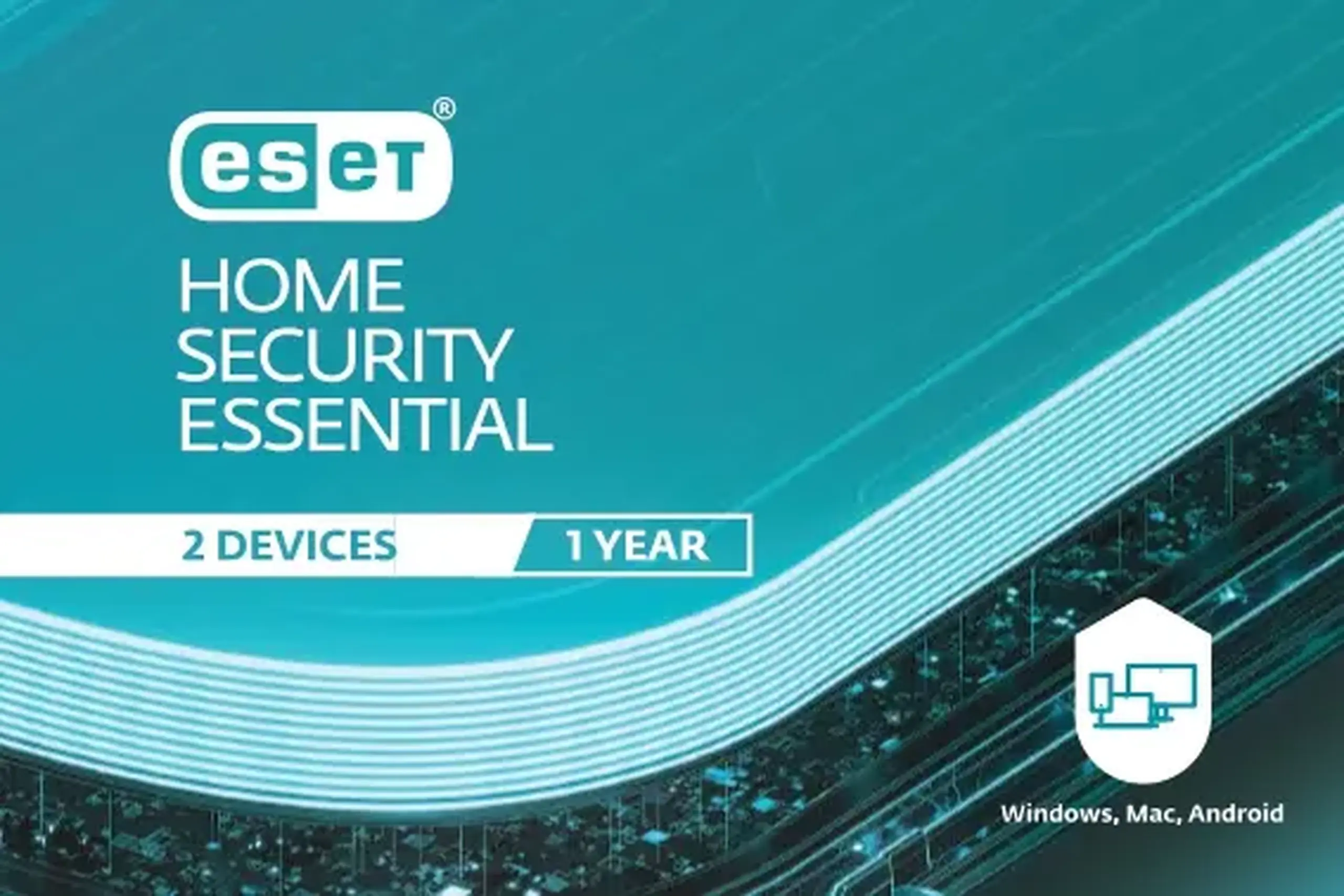 ESET Home Security ESSENTIAL 1 an.