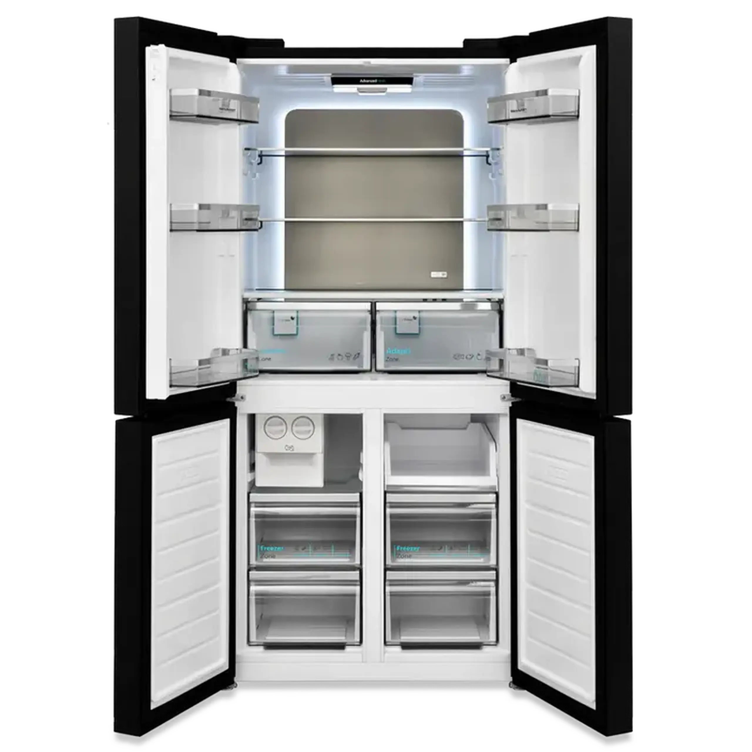 Frigider Sharp SJ-NFA35IHXAD-EU, Dark Inox