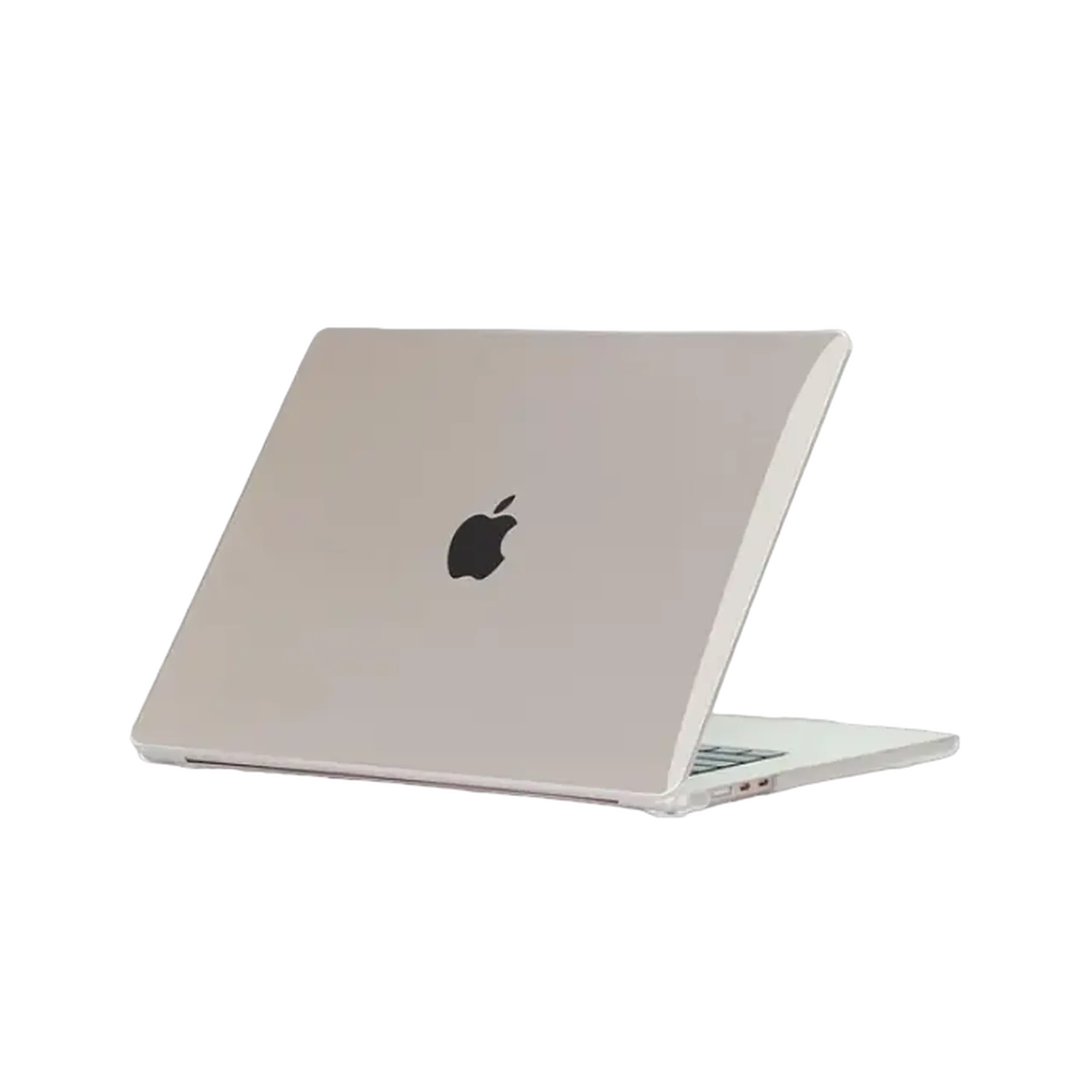 Husă pentru laptop Tech Protect Smartshell Macbook Air 15 (2023), 15", Policarbonat, plastic, Crystal Clear