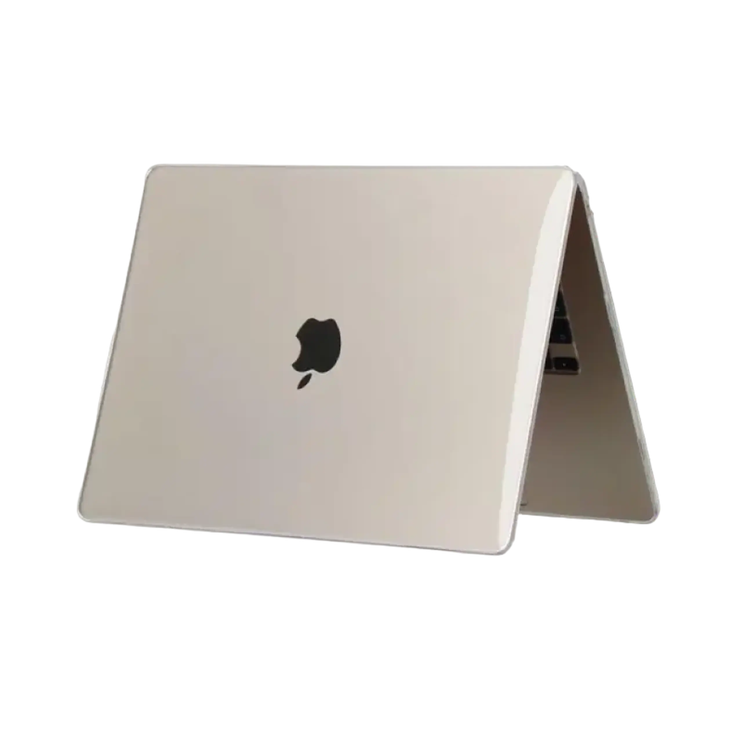 Husă pentru laptop Tech Protect Smartshell Macbook Air 15 (2023), 15", Policarbonat, plastic, Crystal Clear
