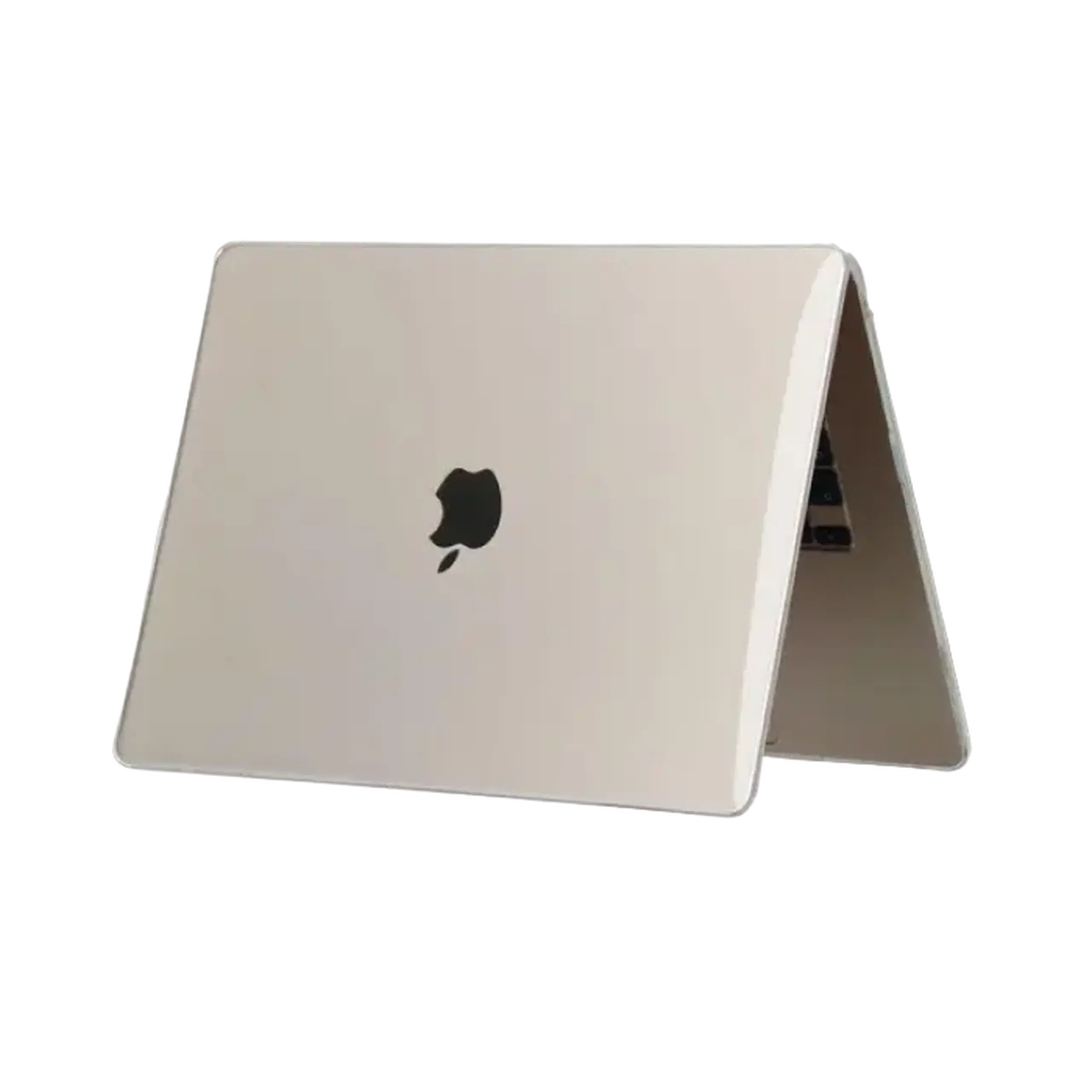 Husă pentru laptop Tech Protect Smartshell Macbook Air 15 (2023), 15", Policarbonat, plastic, Crystal Clear