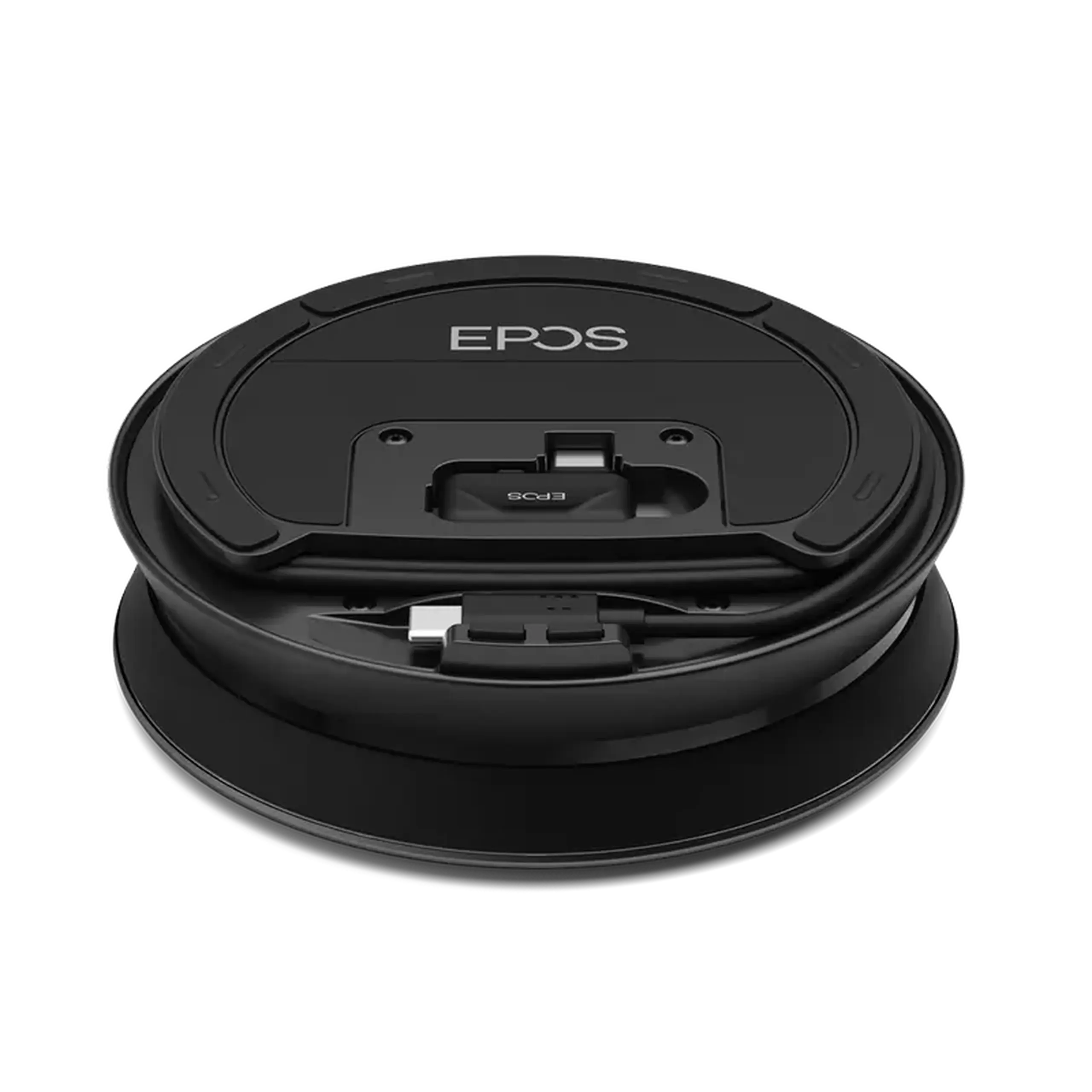 Microfon portabil pentru înregistrare vocală EPOS EXPAND SP 40+, Fără fir/Cu fir, Negru