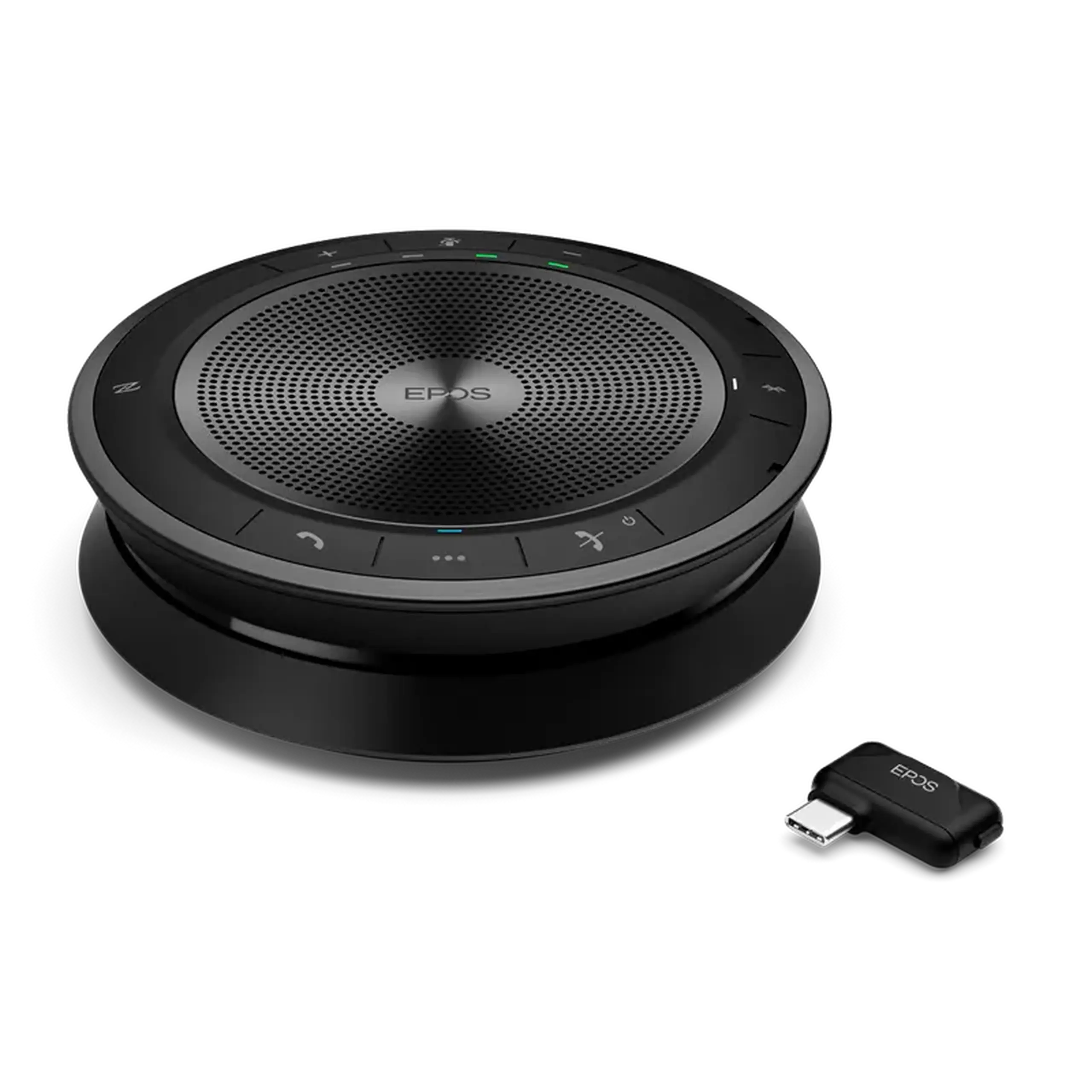 Microfon portabil pentru înregistrare vocală EPOS EXPAND SP 40+, Fără fir/Cu fir, Negru