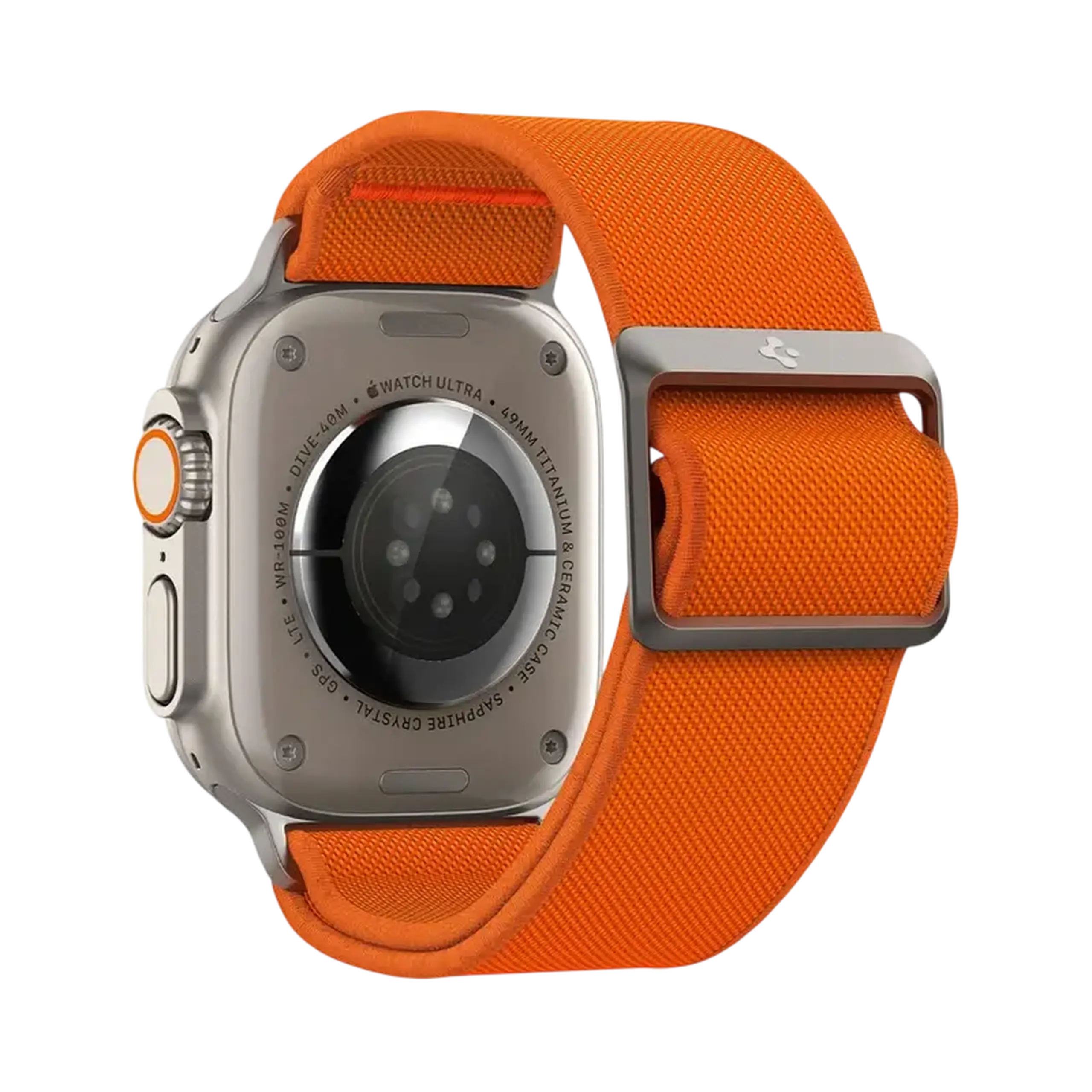 Spigen 44/45/46/49mm Apple Watch Fit Lite, portocaliu