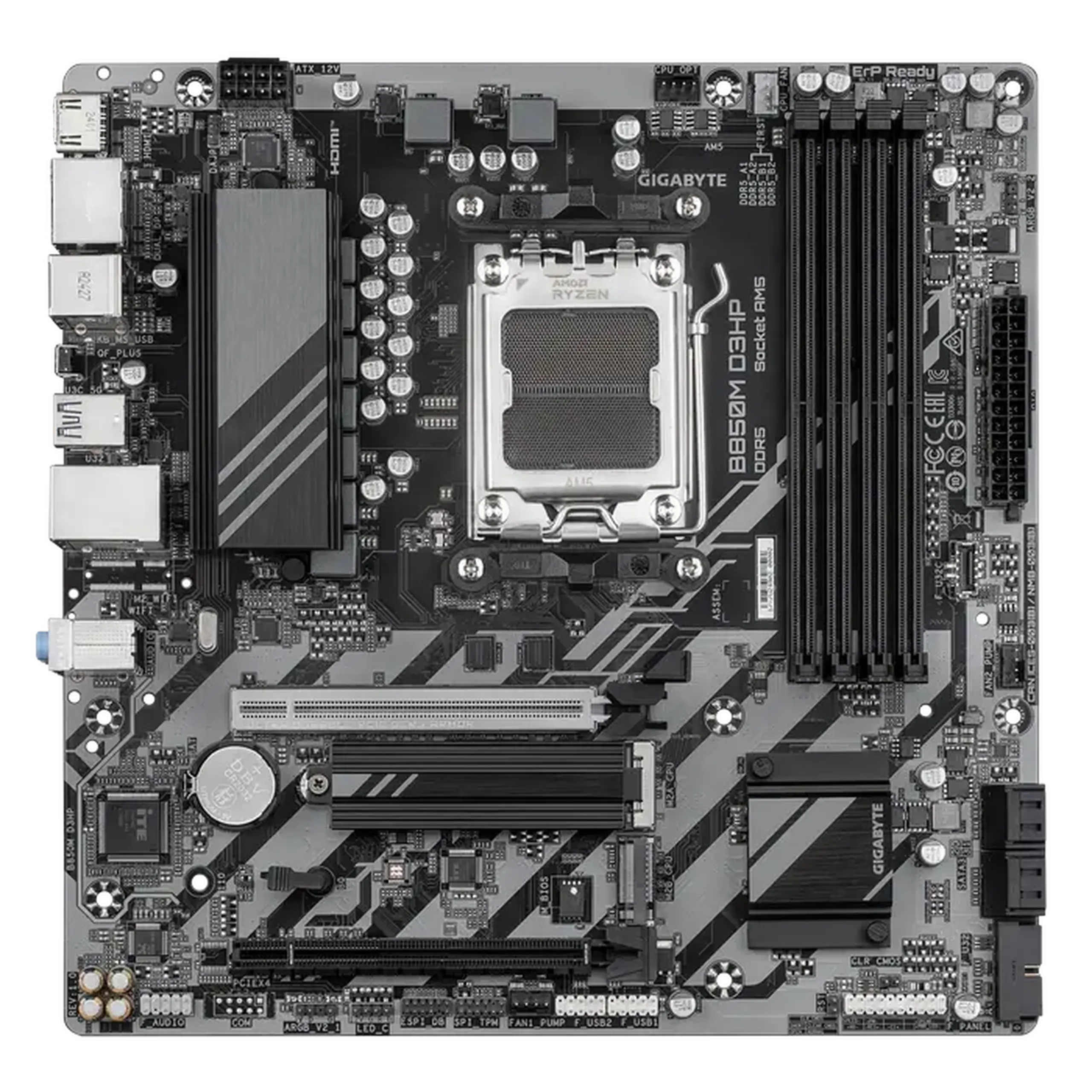 Placă de bază Gigabyte B850M D3HP, AM5, AMD B850, Micro-ATX