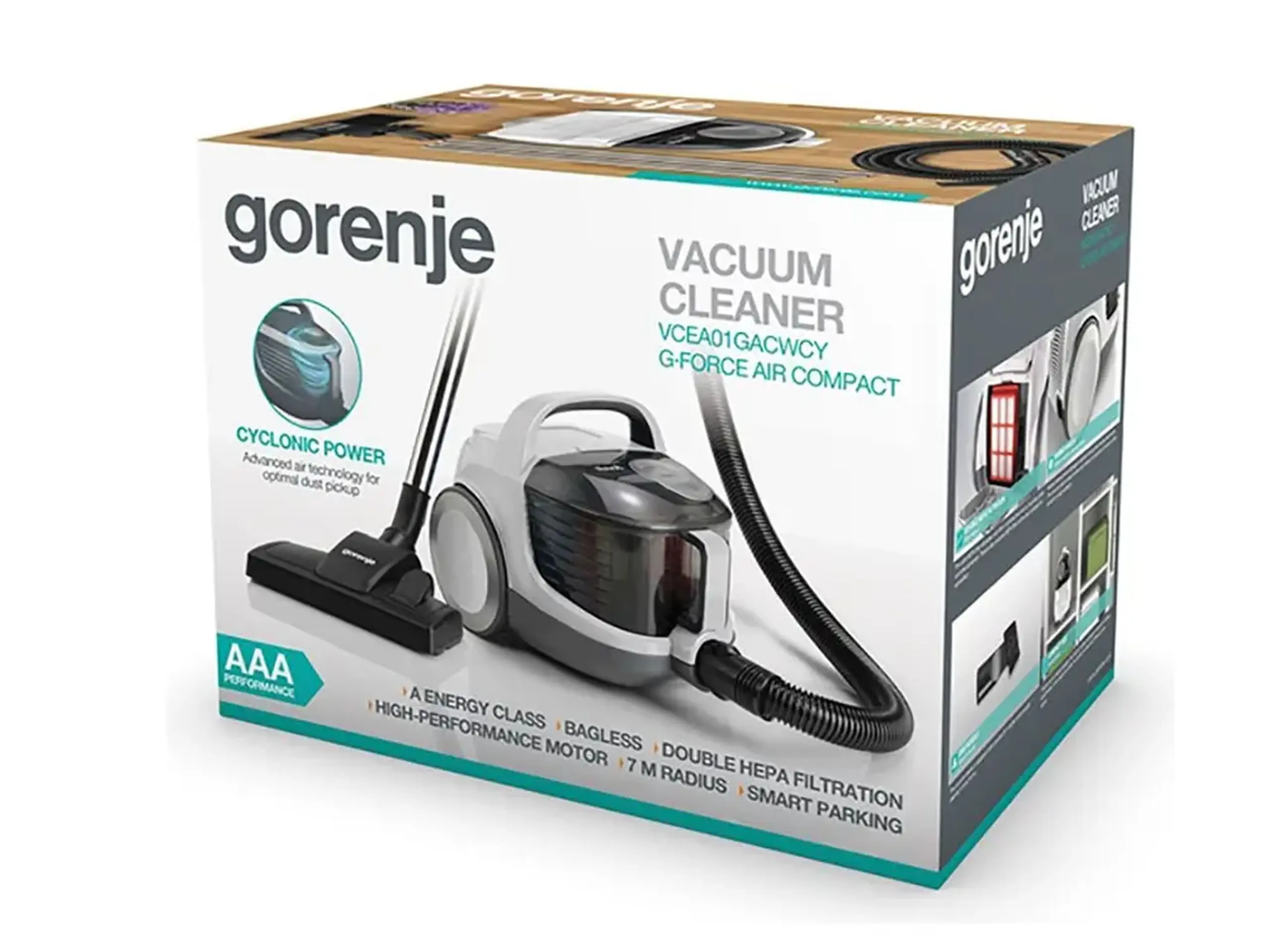 Aspirator Gorenje VCEA01GACWCY, Alb