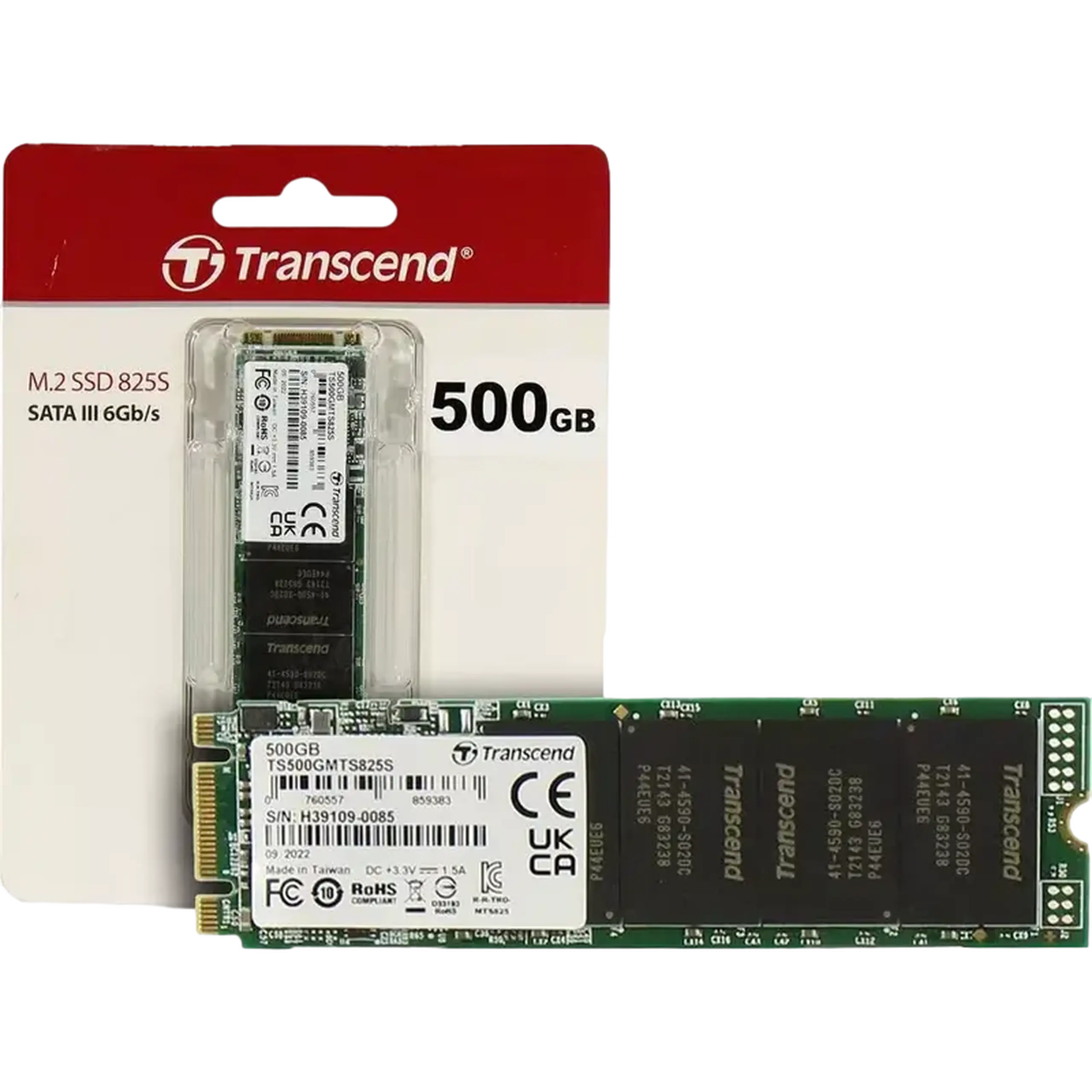 Unitate SSD Transcend 825S, 500GB, TS500GMTS825S