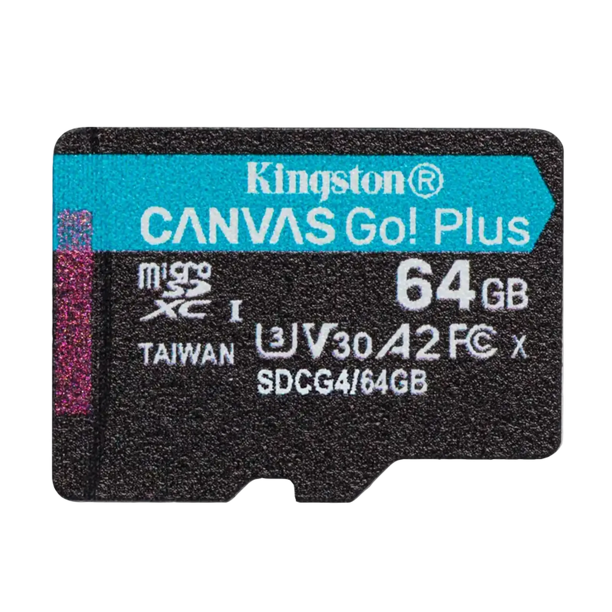 Card de Memorie Kingston Canvas Go! Plus, 64GB (SDCG4/64GB)