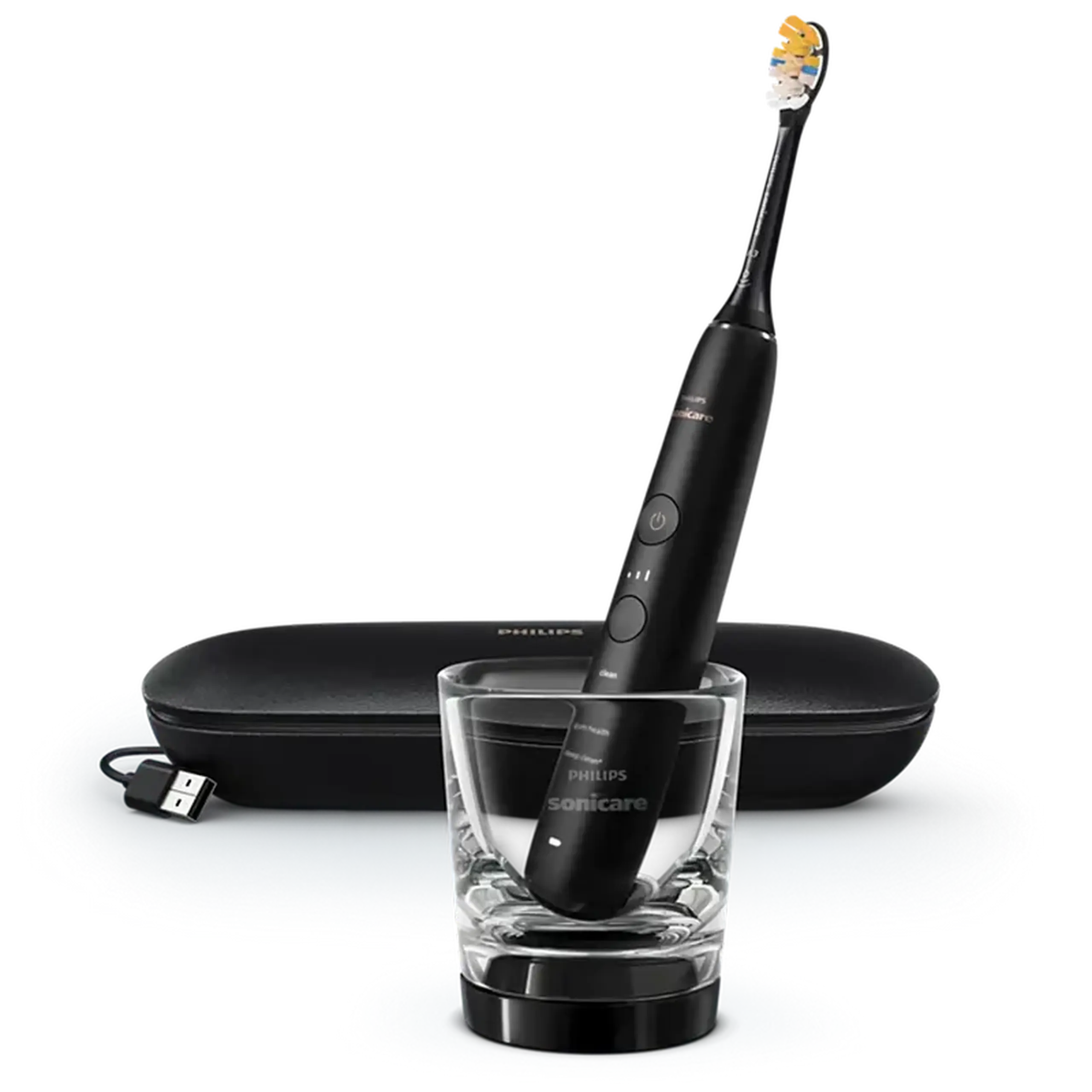 Periuța de dinți electrică sonică Philips HX9911/17, Negru