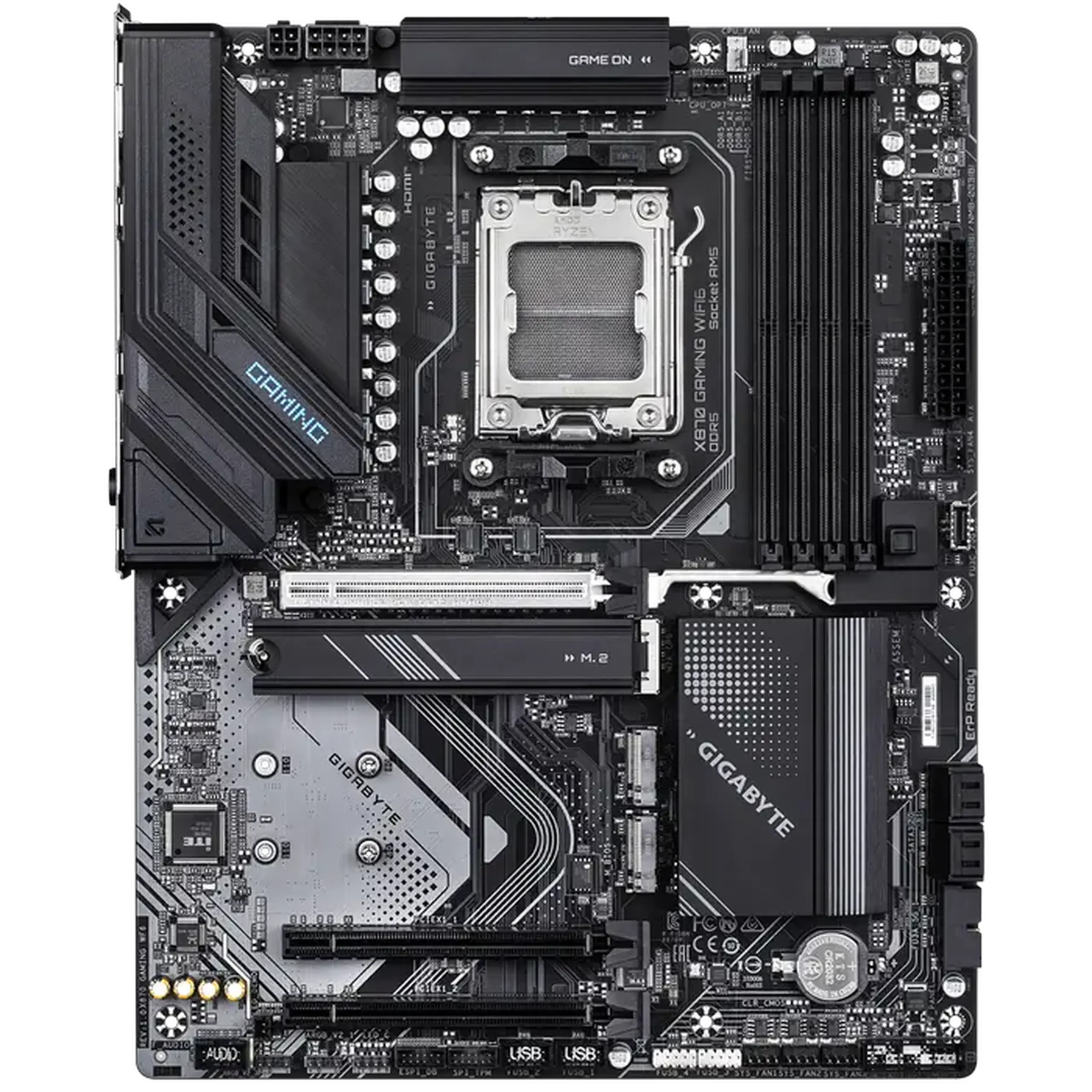 Placă de bază Gigabyte X870 GAMING WIFI6, AM5, AMD X870, ATX