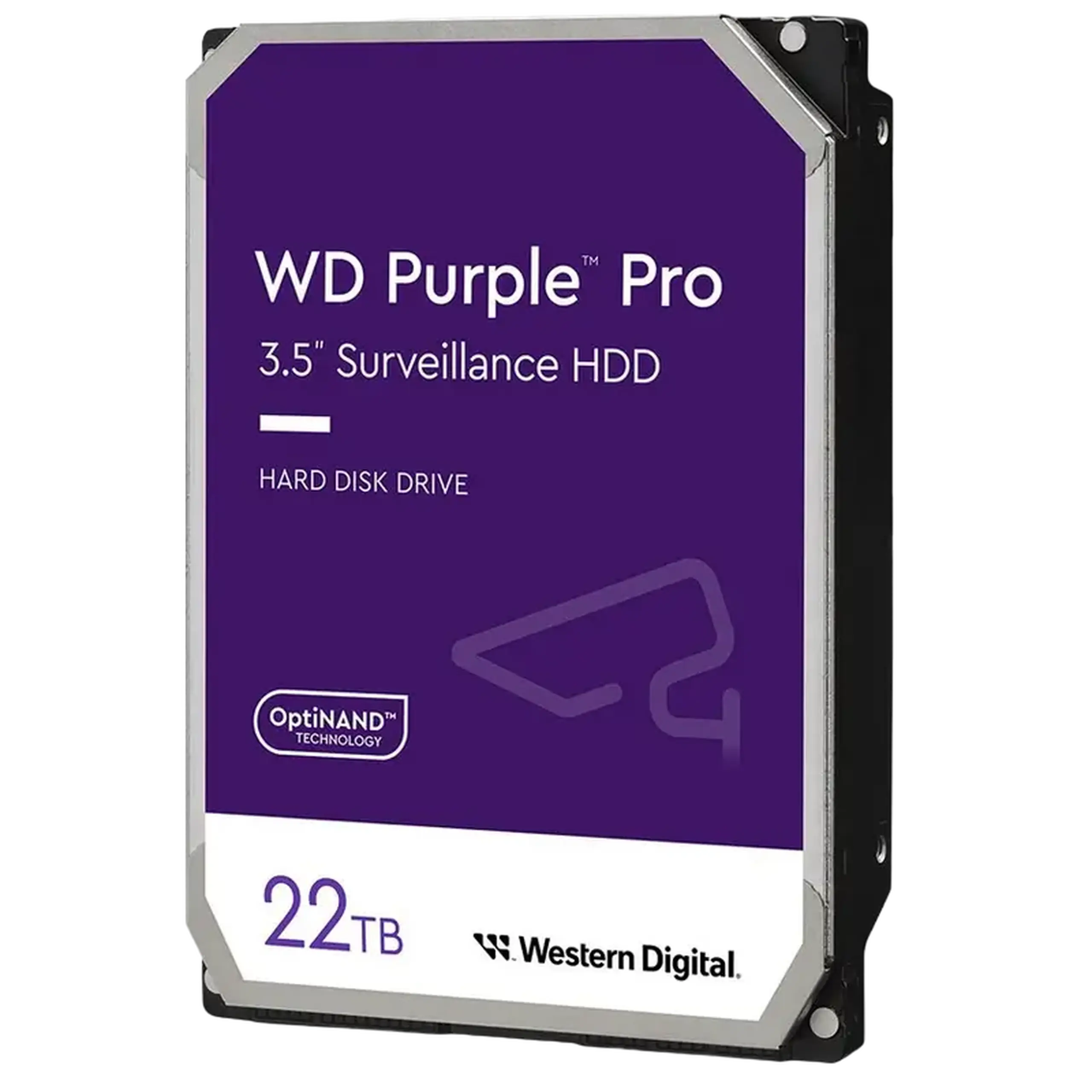 HDD de 3,5" 22,0TB - SATA - 512MB Western Digital "Purple Pro (WD221PURP)", Supraveghere, CMR