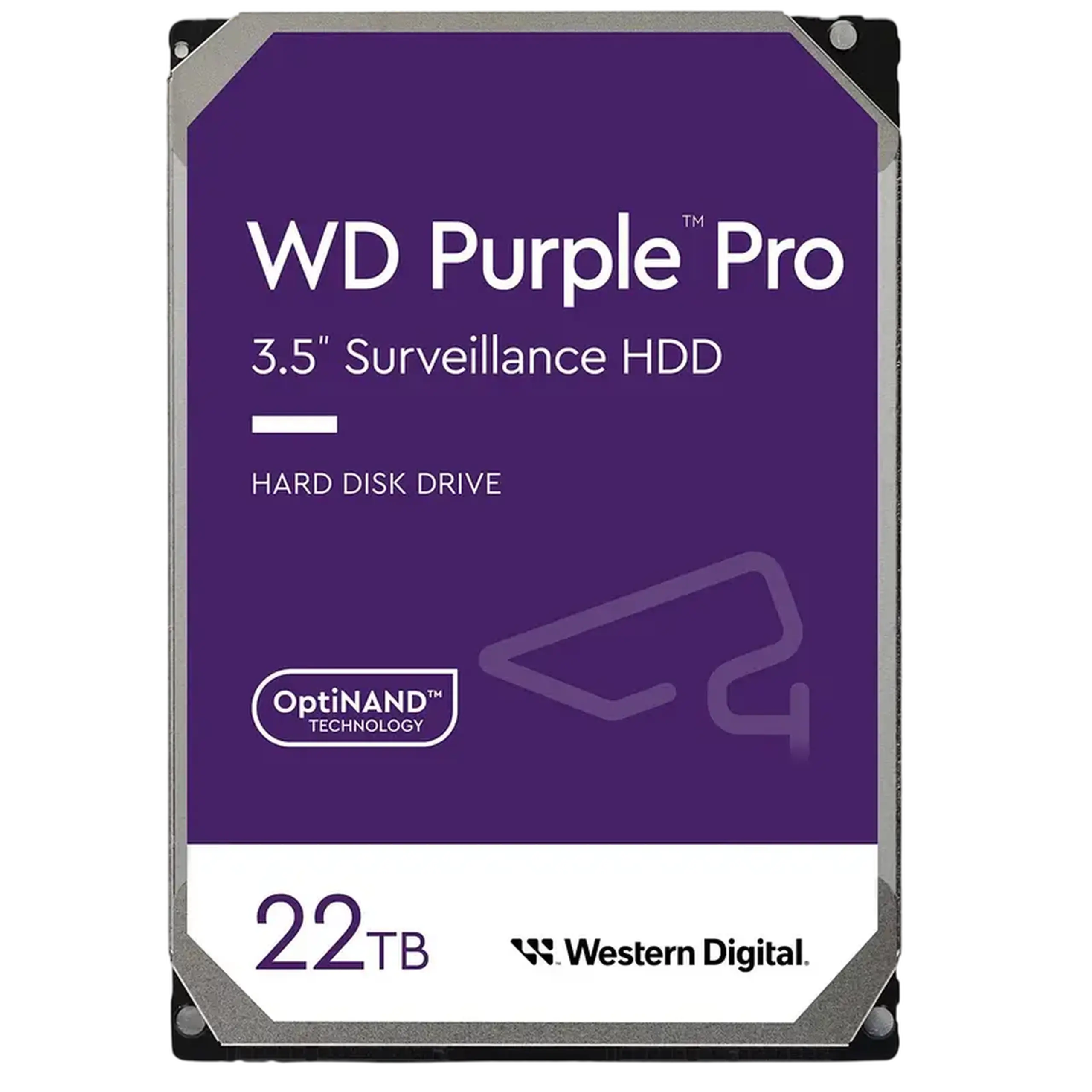 HDD de 3,5" 22,0TB - SATA - 512MB Western Digital "Purple Pro (WD221PURP)", Supraveghere, CMR