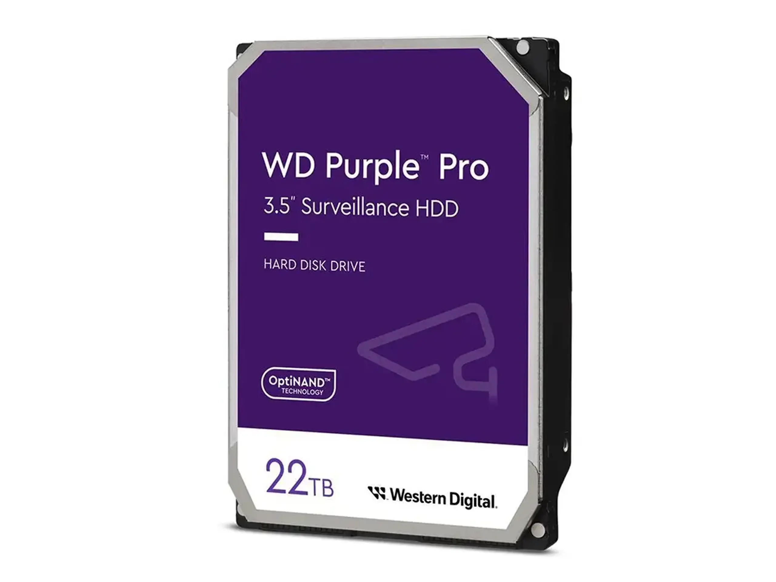 HDD de 3,5" 22,0TB - SATA - 512MB Western Digital "Purple Pro (WD221PURP)", Supraveghere, CMR