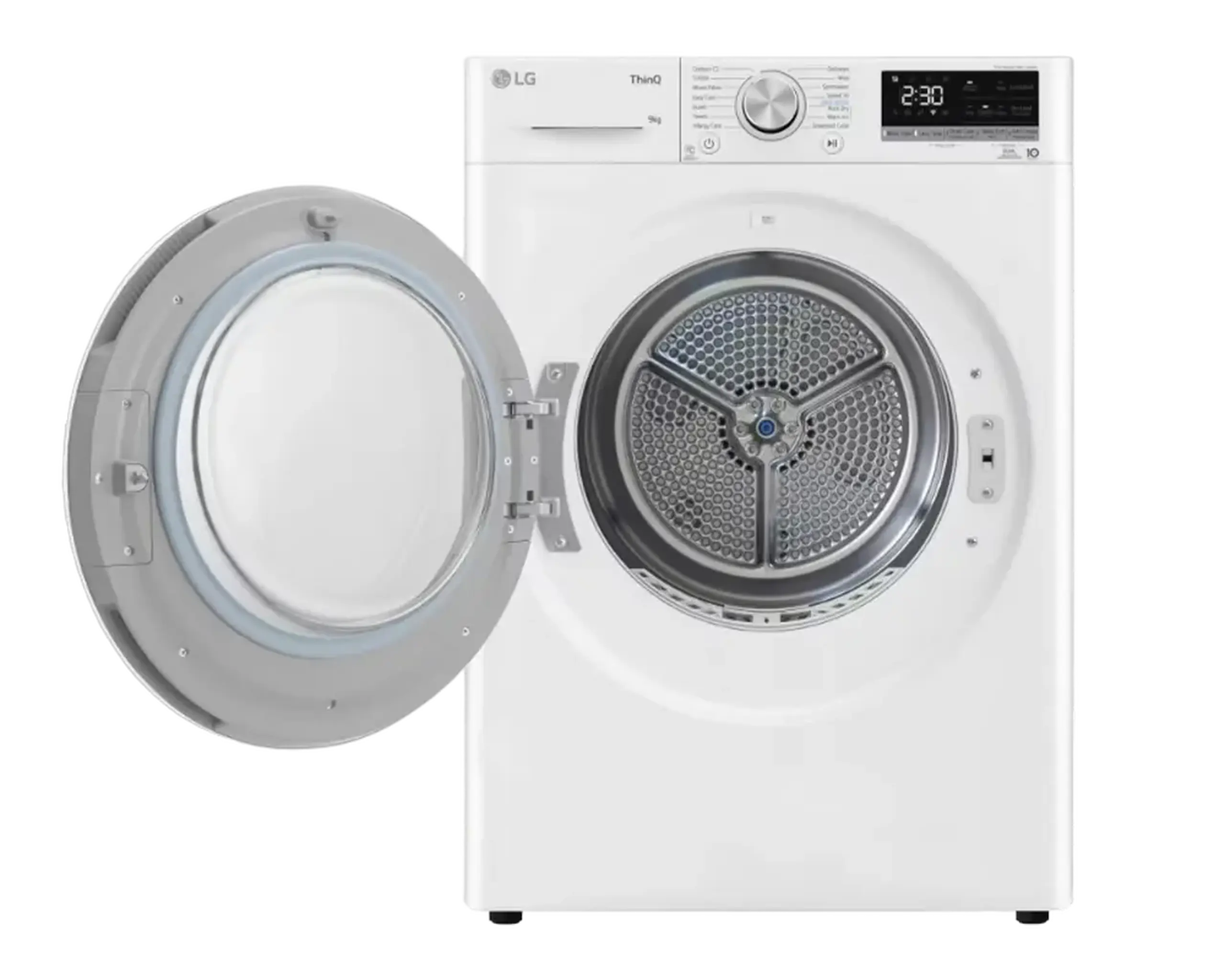 Uscător de rufe LG RH90V9AV4N, 9kg, Alb