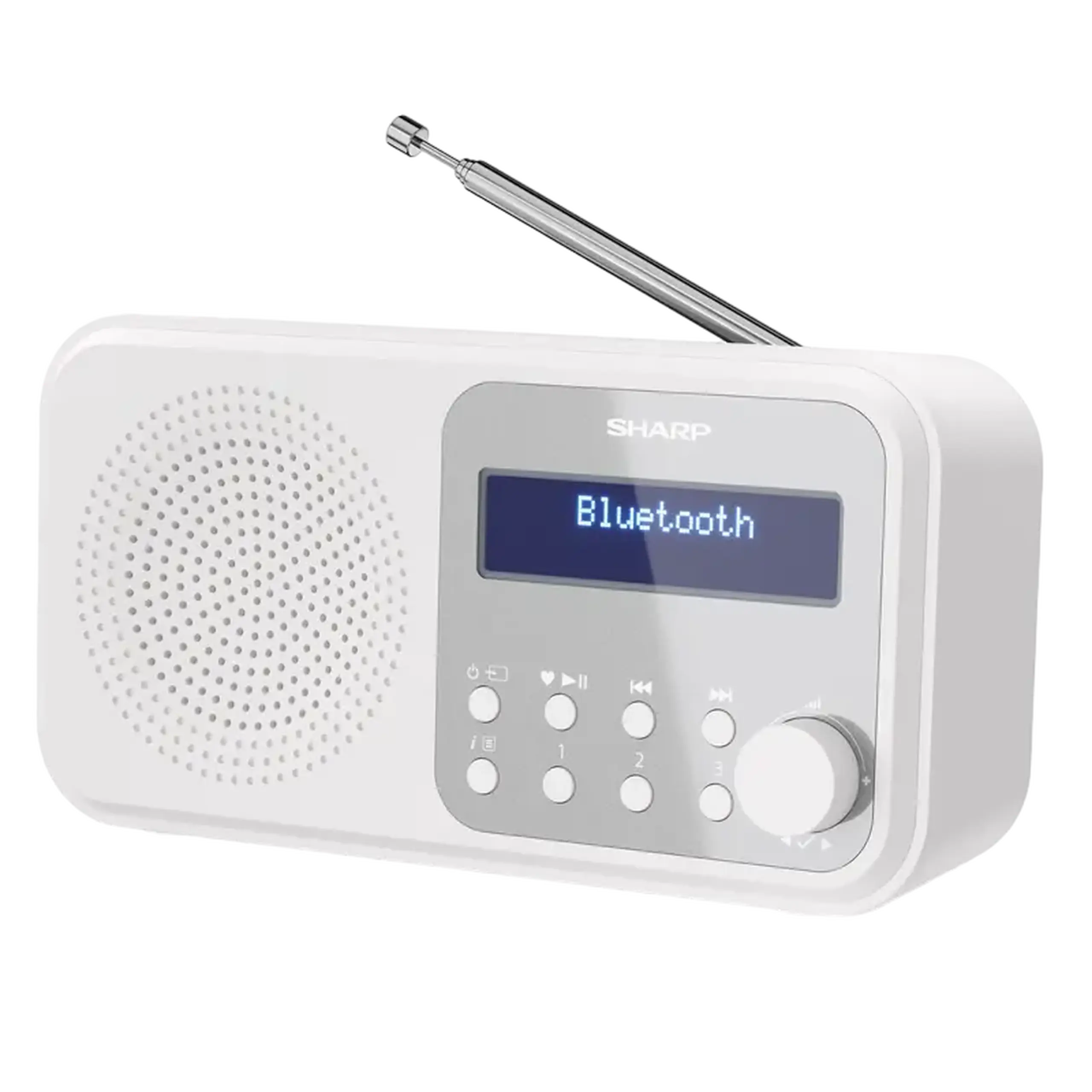 Radio portabil Sharp DR-P420WHV01, Alb