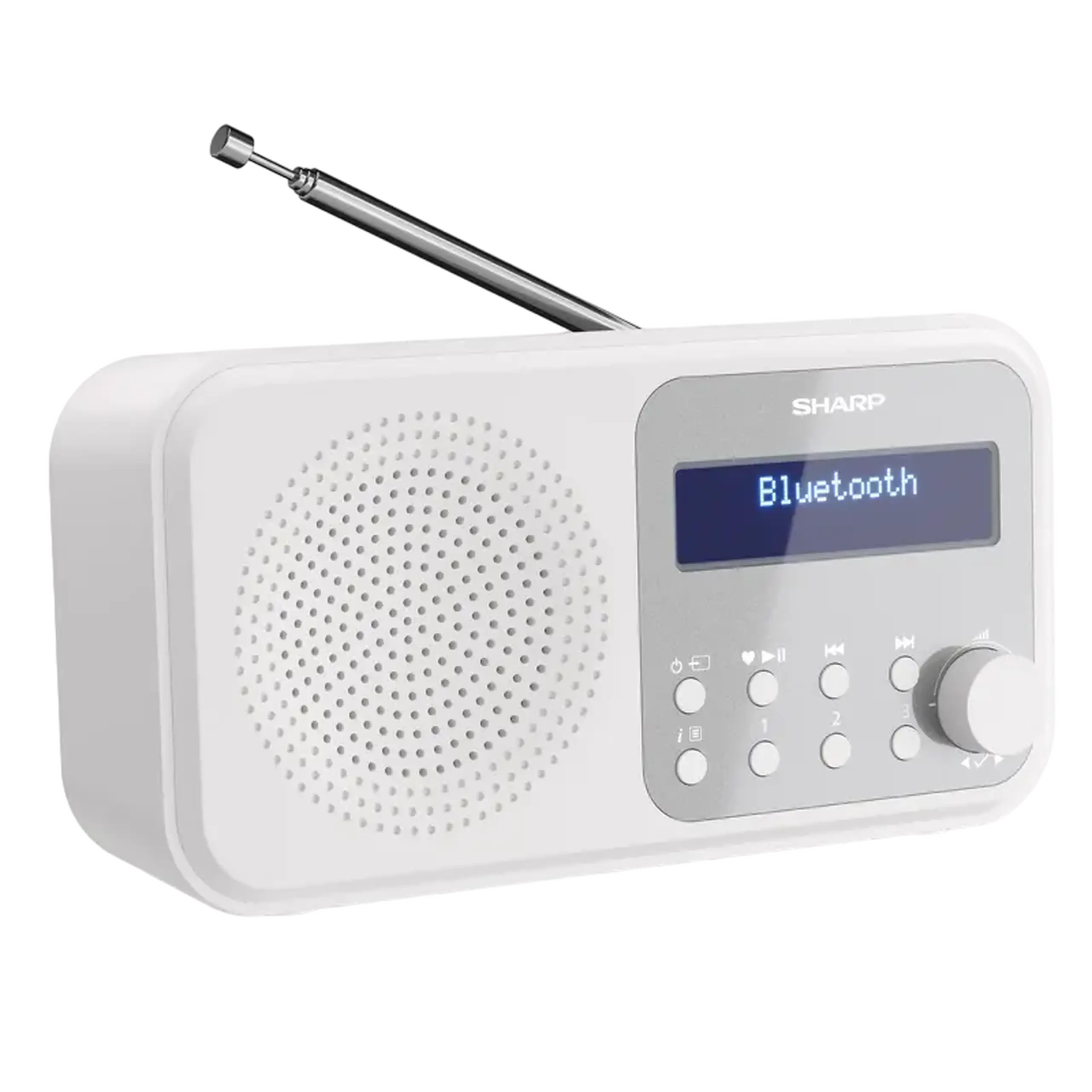 Radio portabil Sharp DR-P420WHV01, Alb