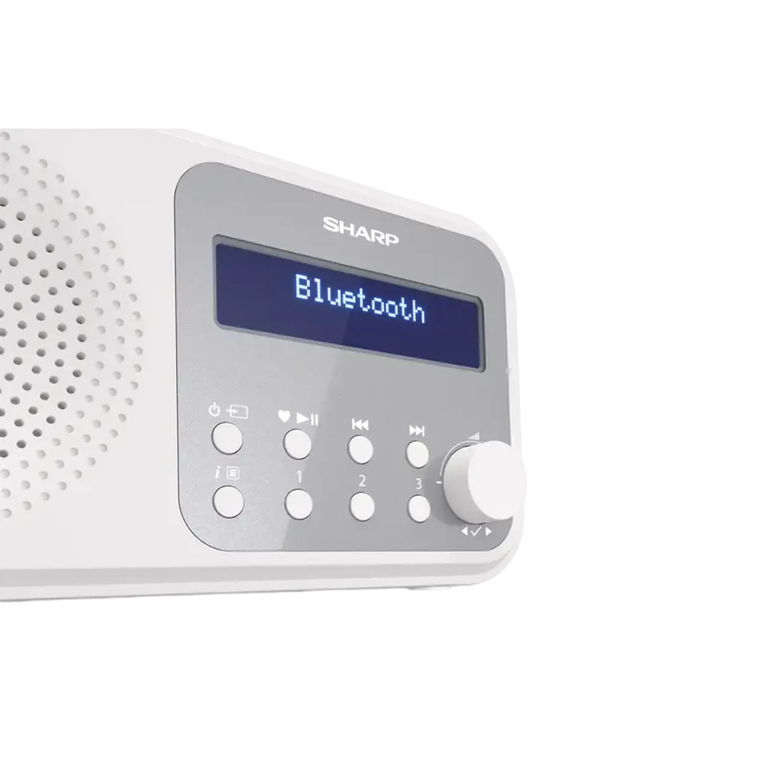 Radio portabil Sharp DR-P420WHV01, Alb