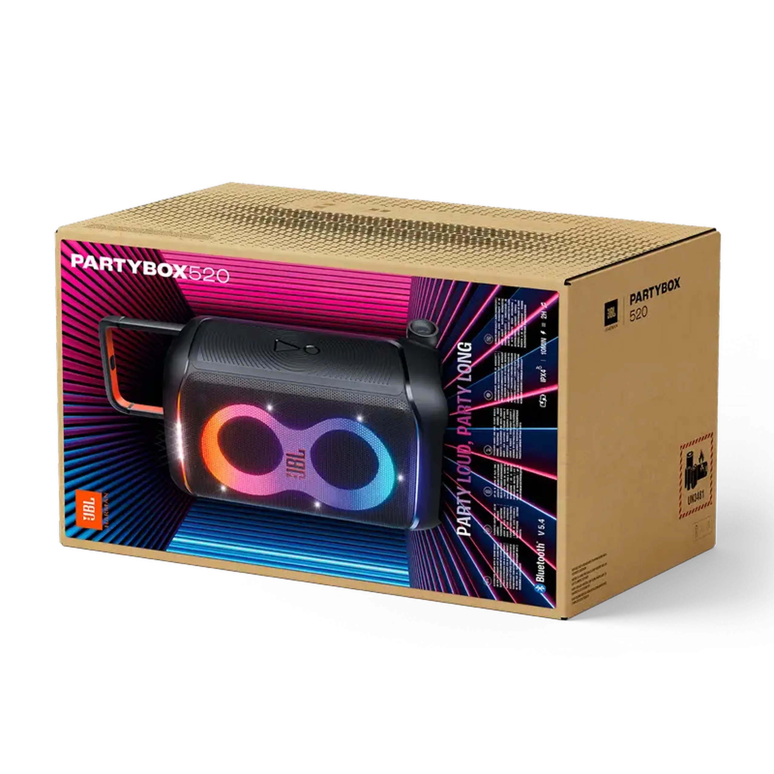 Sistem Audio portabil JBL PartyBox 520, negru