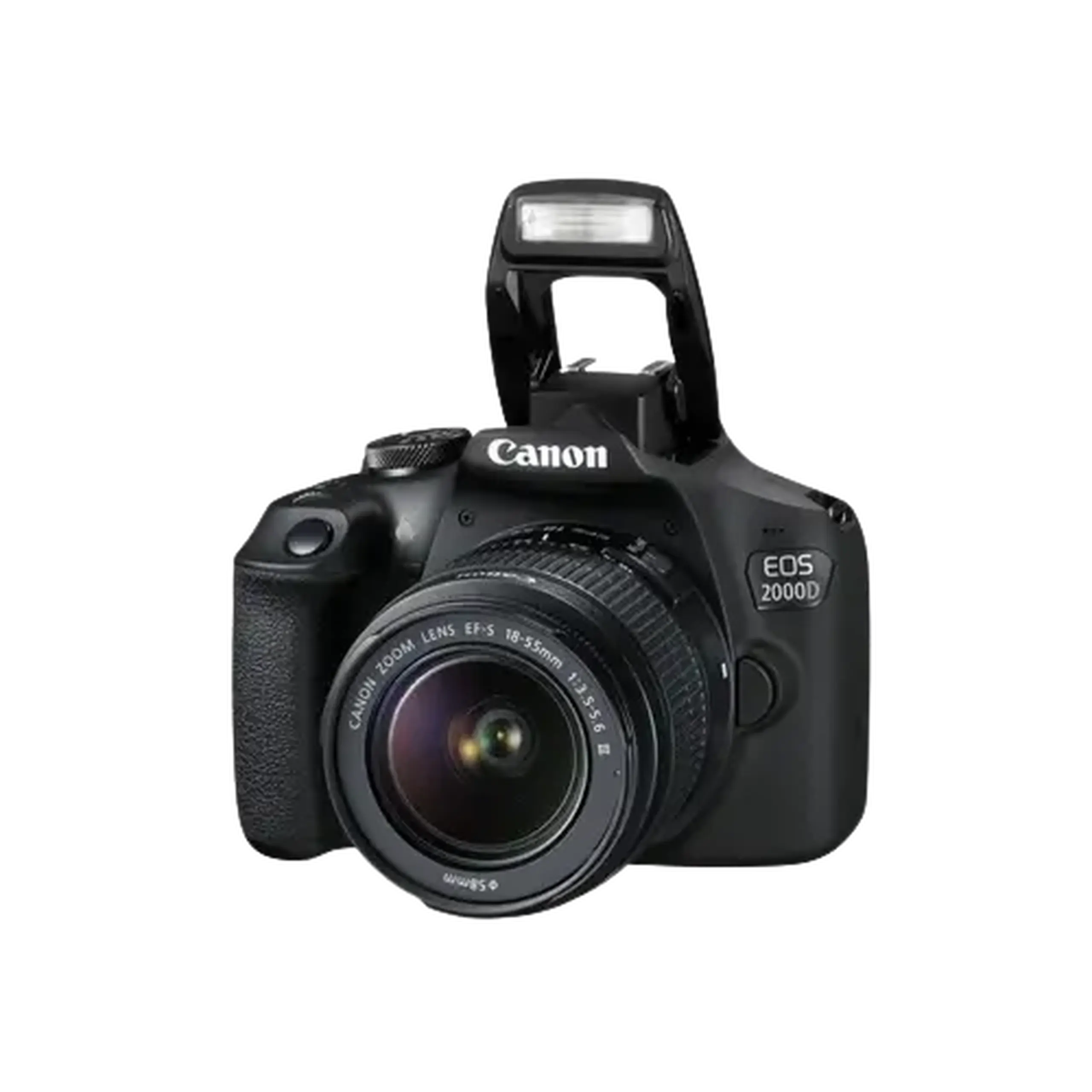 Aparat foto DSLR Canon EOS 2000D & EF-S 18-55mm f/3.5-5.6 DC III KIT