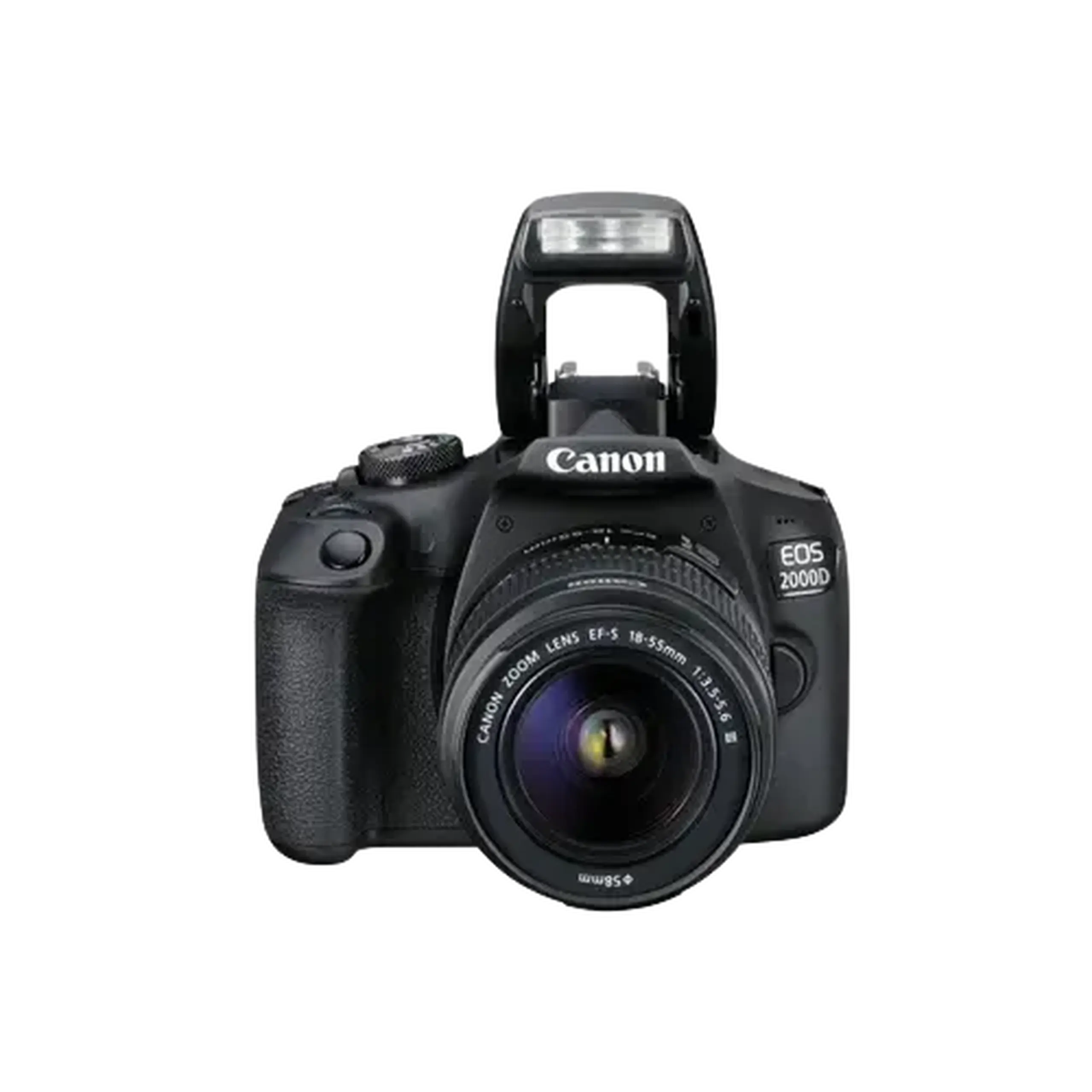 Aparat foto DSLR Canon EOS 2000D & EF-S 18-55mm f/3.5-5.6 DC III KIT