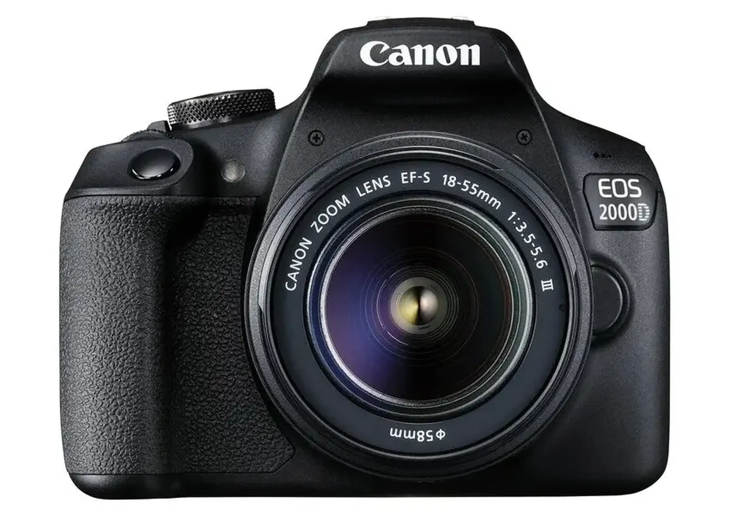 Aparat foto DSLR Canon EOS 2000D & EF-S 18-55mm f/3.5-5.6 DC III KIT