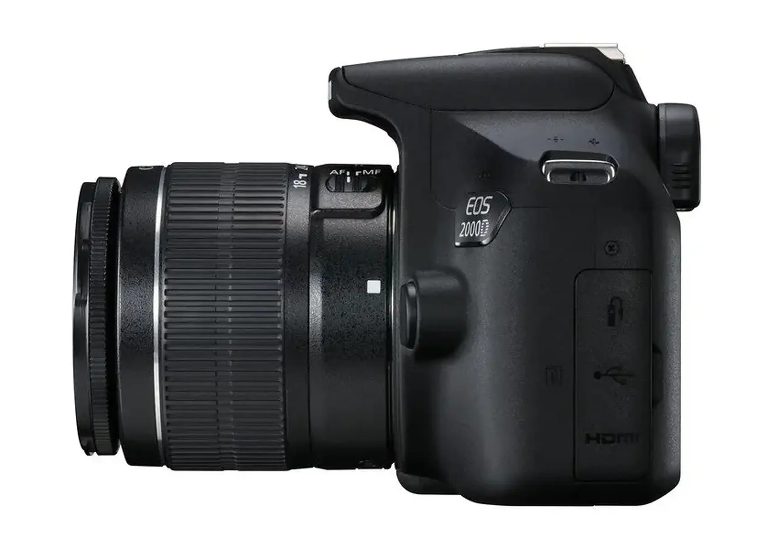 Aparat foto DSLR Canon EOS 2000D & EF-S 18-55mm f/3.5-5.6 DC III KIT