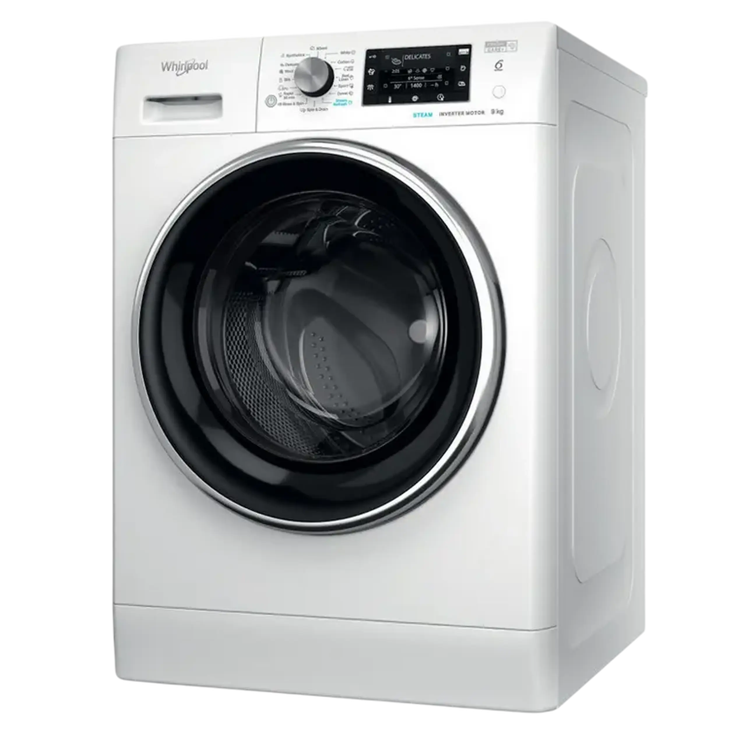 Mașină de spălat Whirlpool FFD 9489 BCV EE, 9kg, Alb