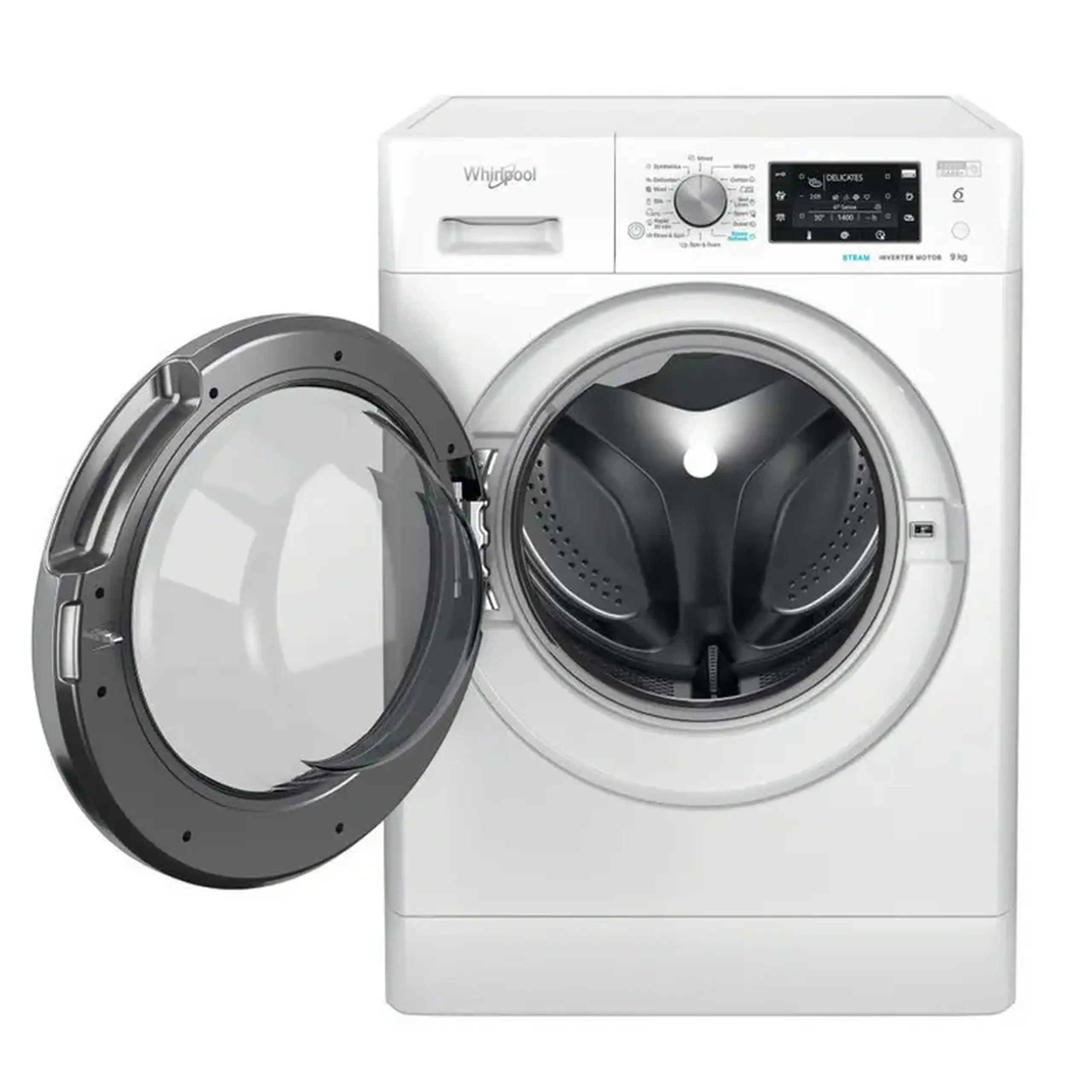 Mașină de spălat Whirlpool FFD 9489 BCV EE, 9kg, Alb