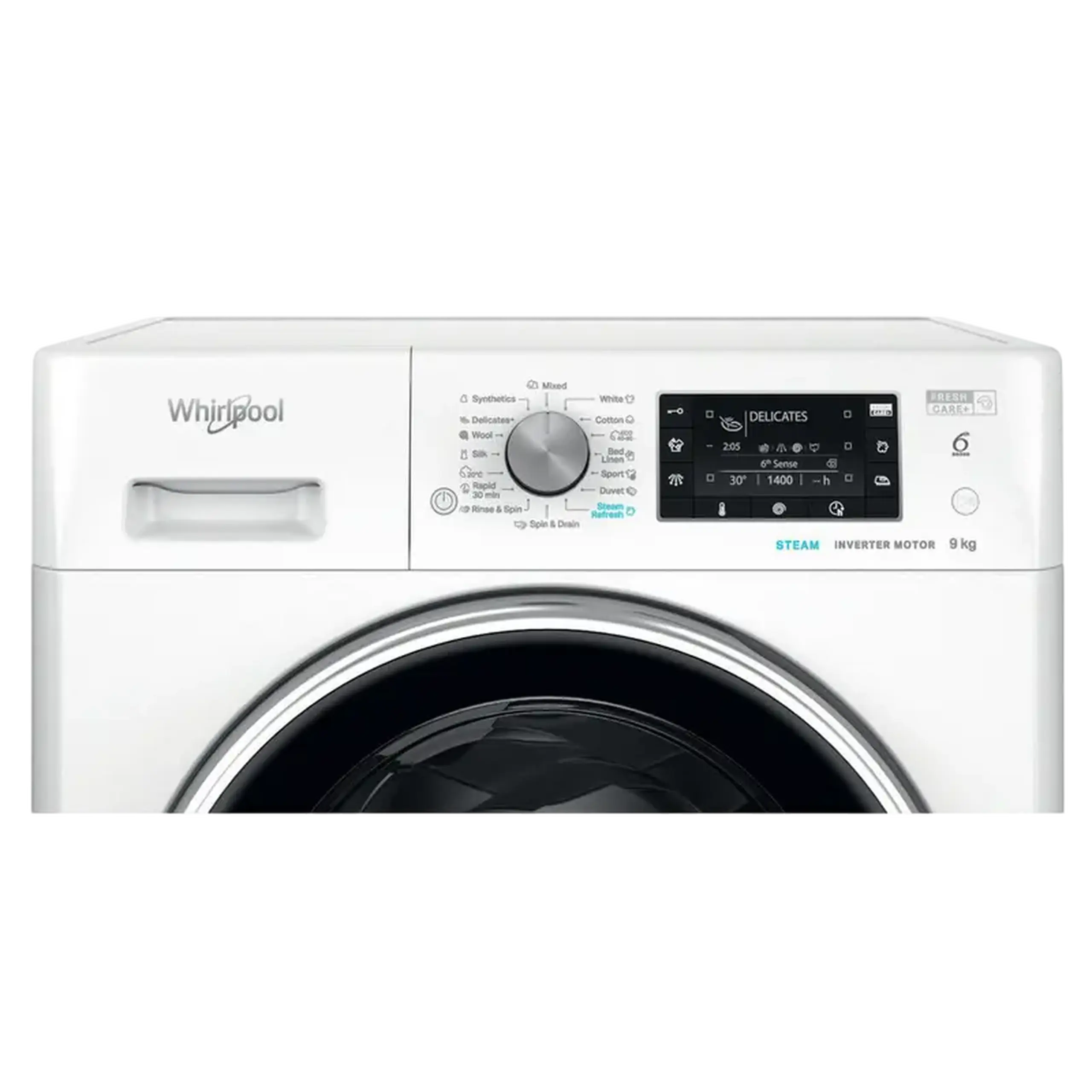 Mașină de spălat Whirlpool FFD 9489 BCV EE, 9kg, Alb
