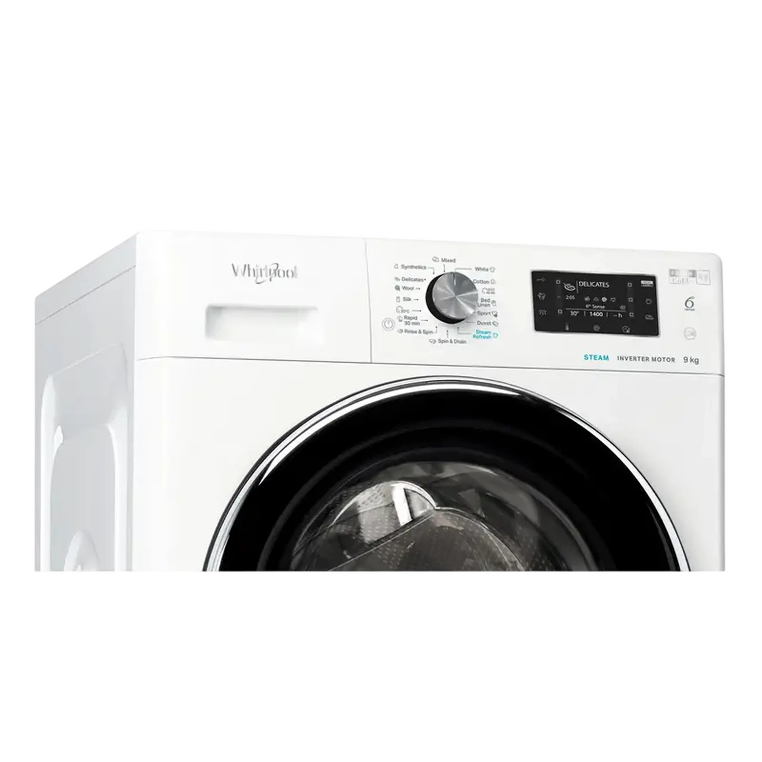 Mașină de spălat Whirlpool FFD 9489 BCV EE, 9kg, Alb