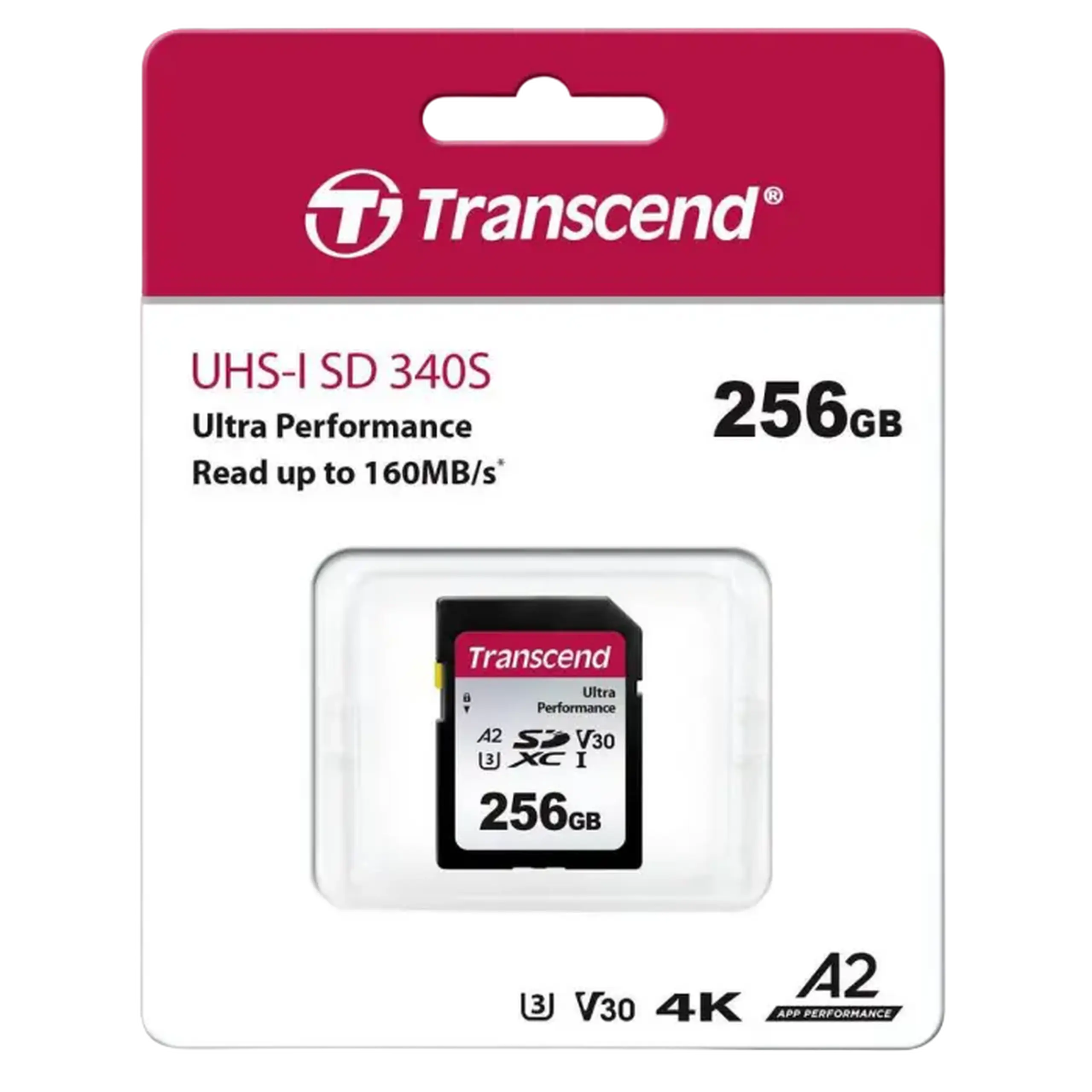 Card de Memorie Transcend SDXC 340S, 256GB (TS256GSDC340S)