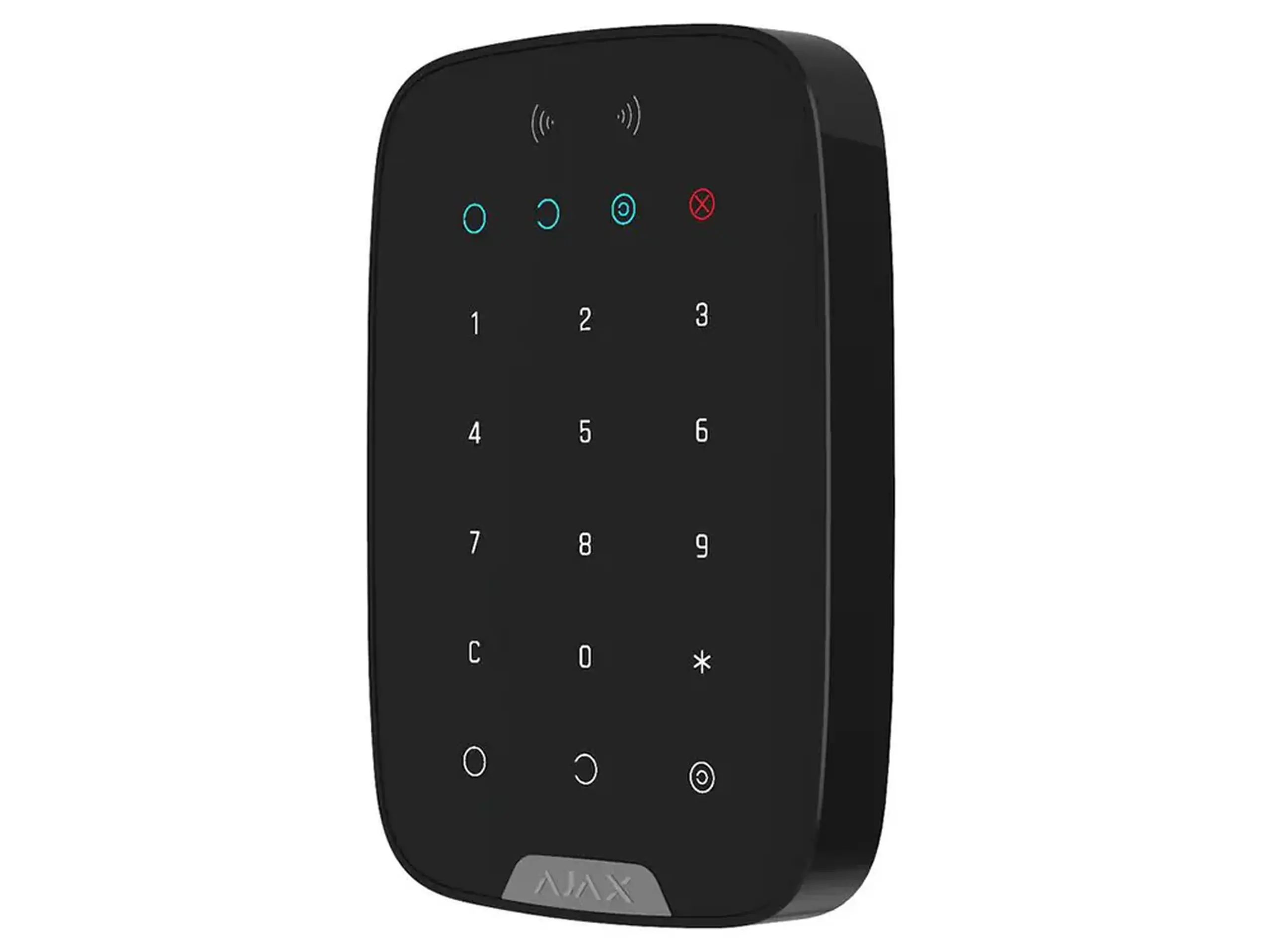 Tastatură tactilă de securitate Wireless Ajax „Keypad”, neagră