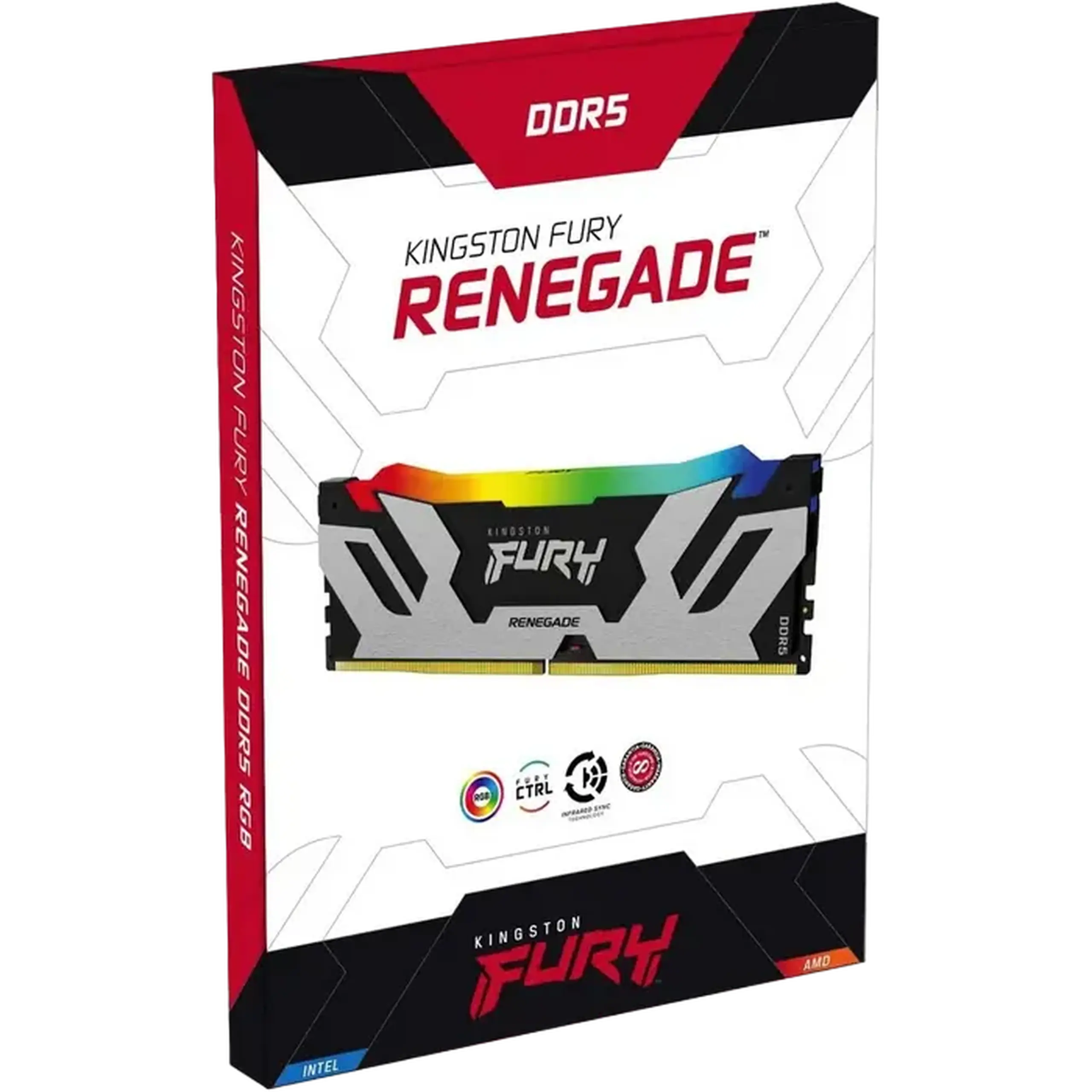 Memorie RAM Kingston FURY Renegade RGB, DDR5 SDRAM, 6400 MHz, 32 GB, KF564C32RSAK2-32