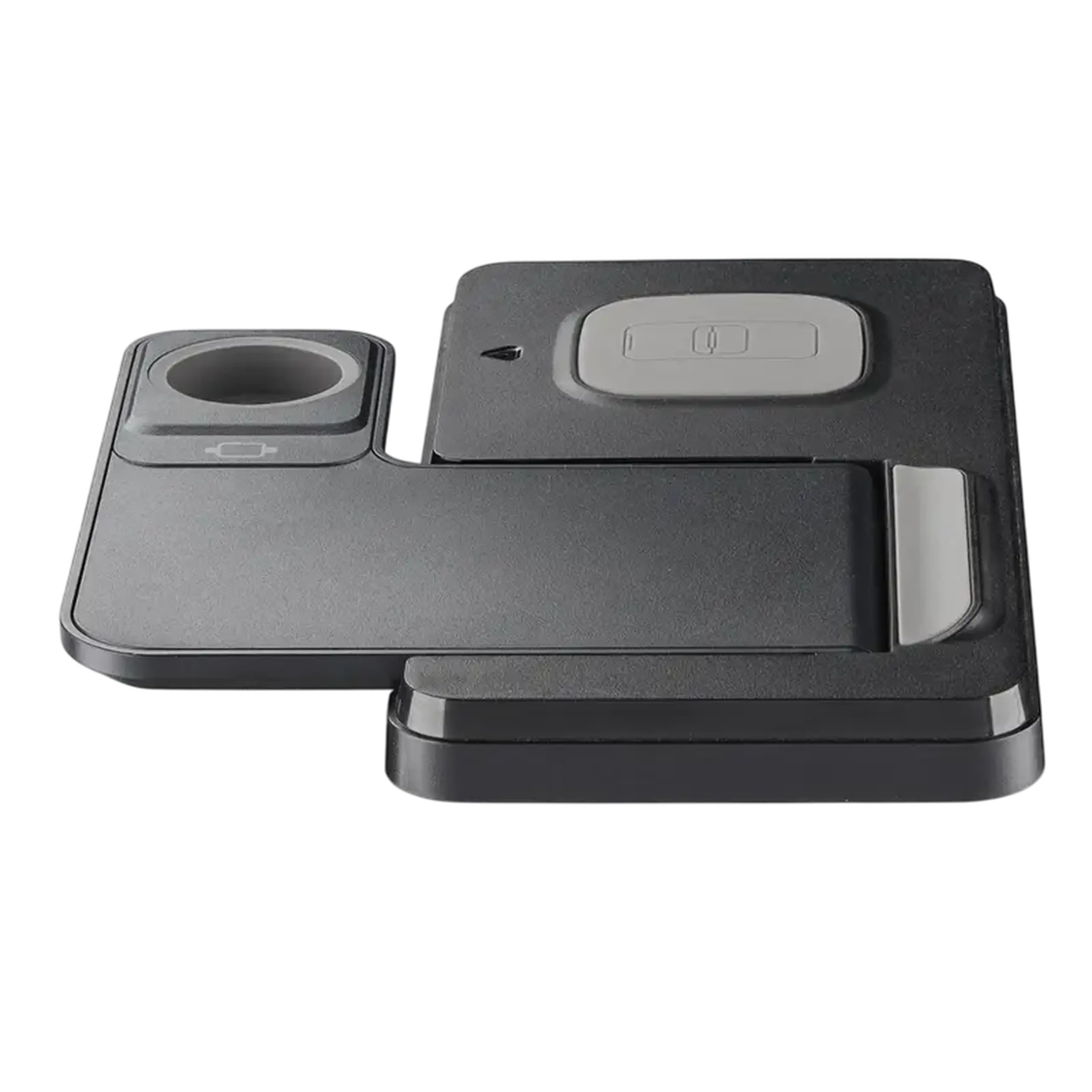 Încărcător wireless Cellularline Triple Station 3 in 1, 15W, Negru