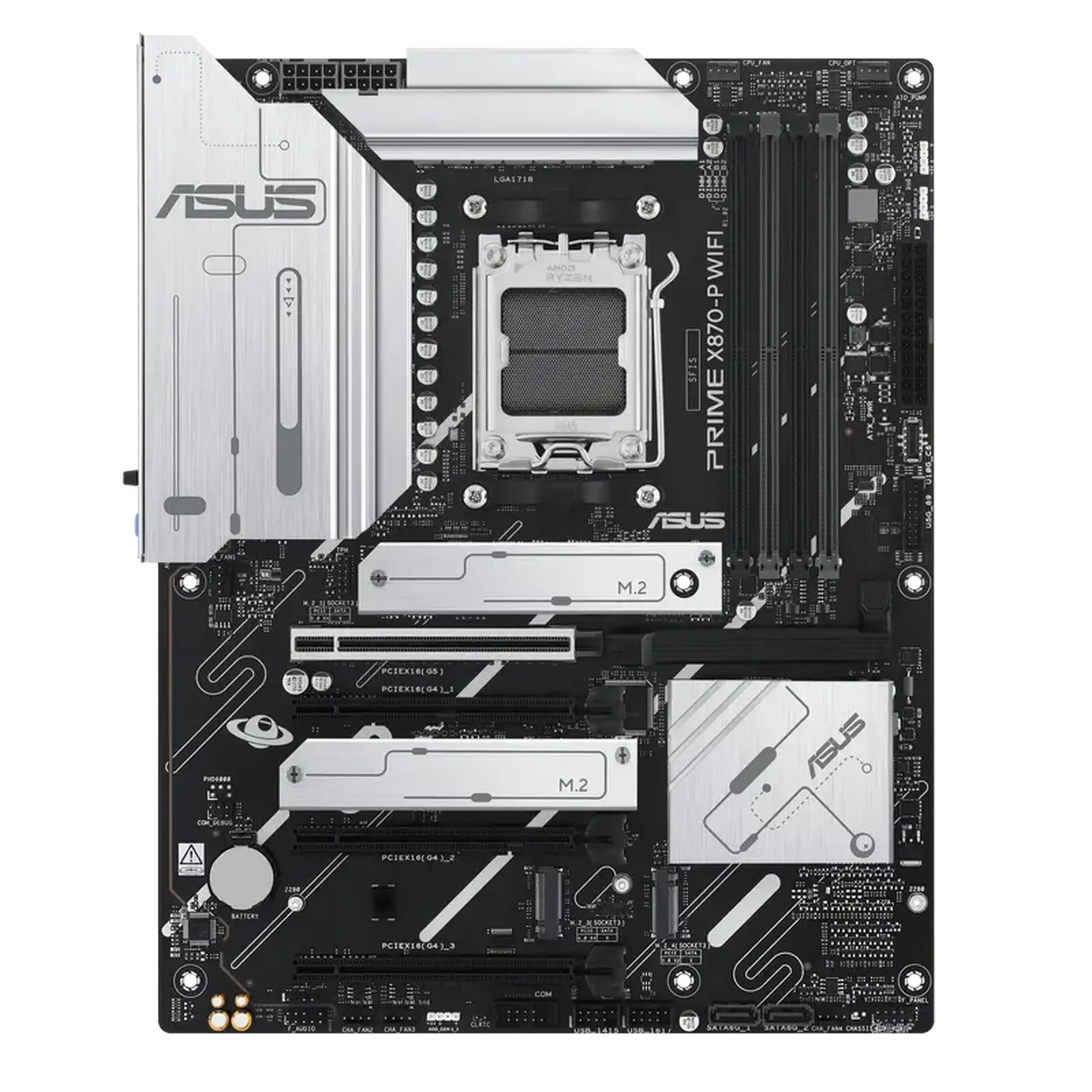 Placă de bază ASUS PRIME X870-P WIFI, AM5, AMD X870, ATX