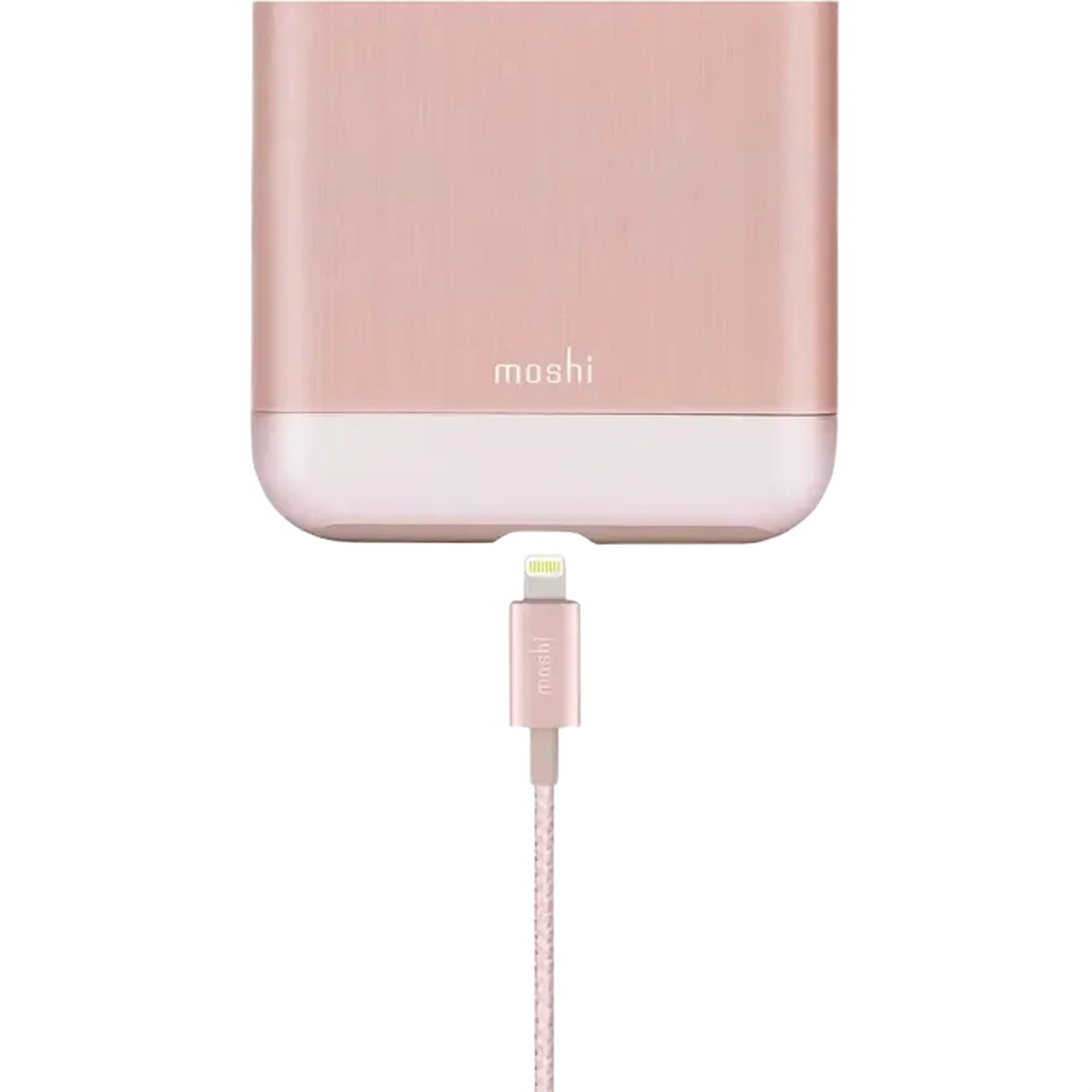 Cablu încărcare și sincronizare Moshi iPhone Lighting USB Cable, USB Type-A/Lightning, 1,2m, Roz