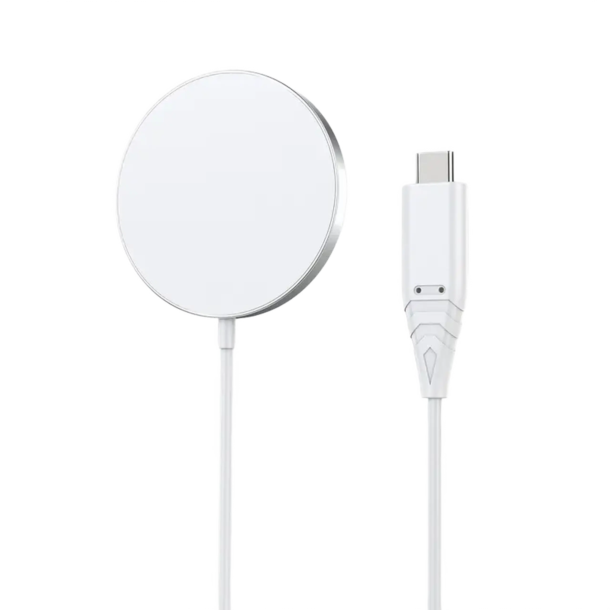 Încărcător wireless Choetech H046 + T518-F, 15 W, Alb