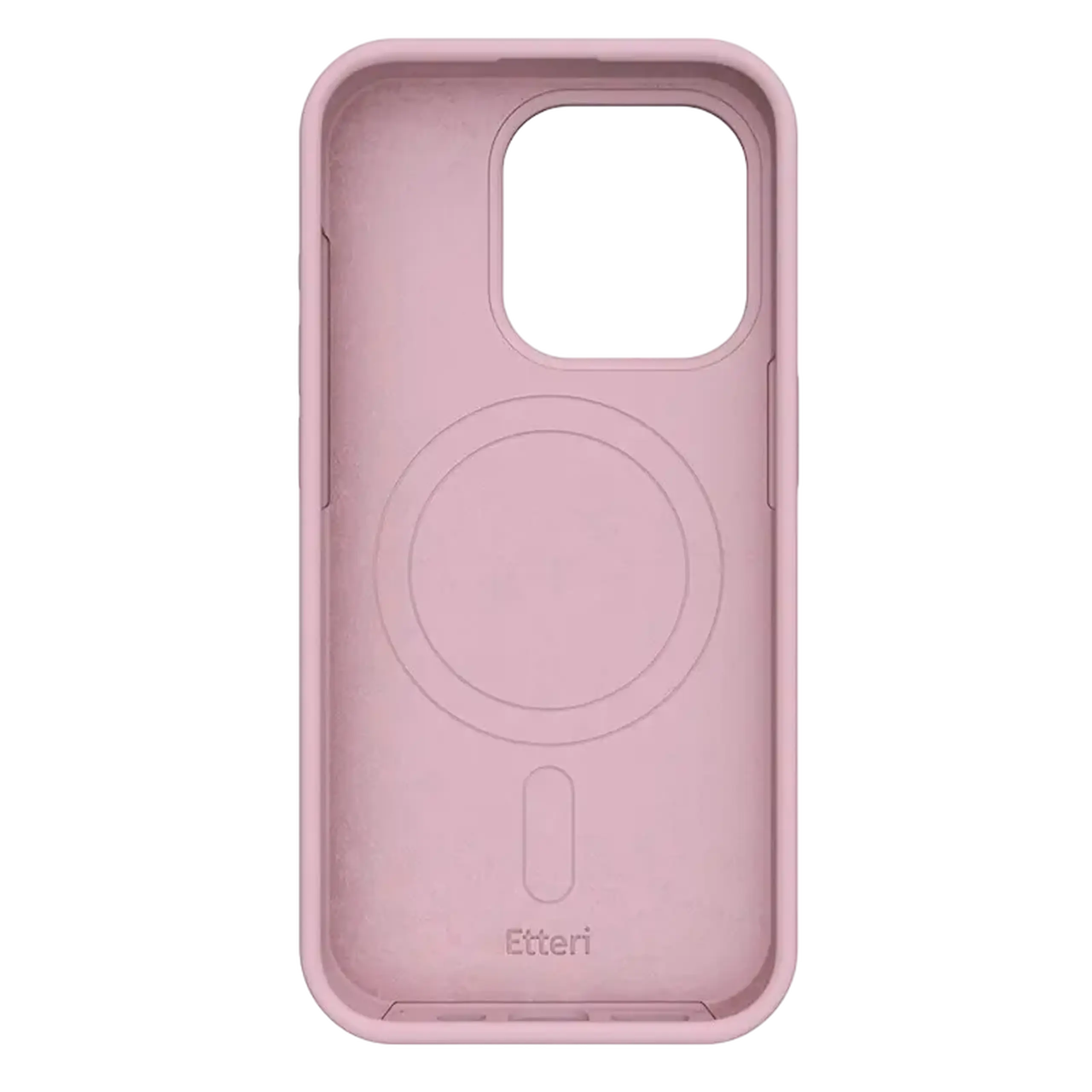 Husă Etteri Silicone Mag case pentru iPhone 16 Pro Max, Light Pink